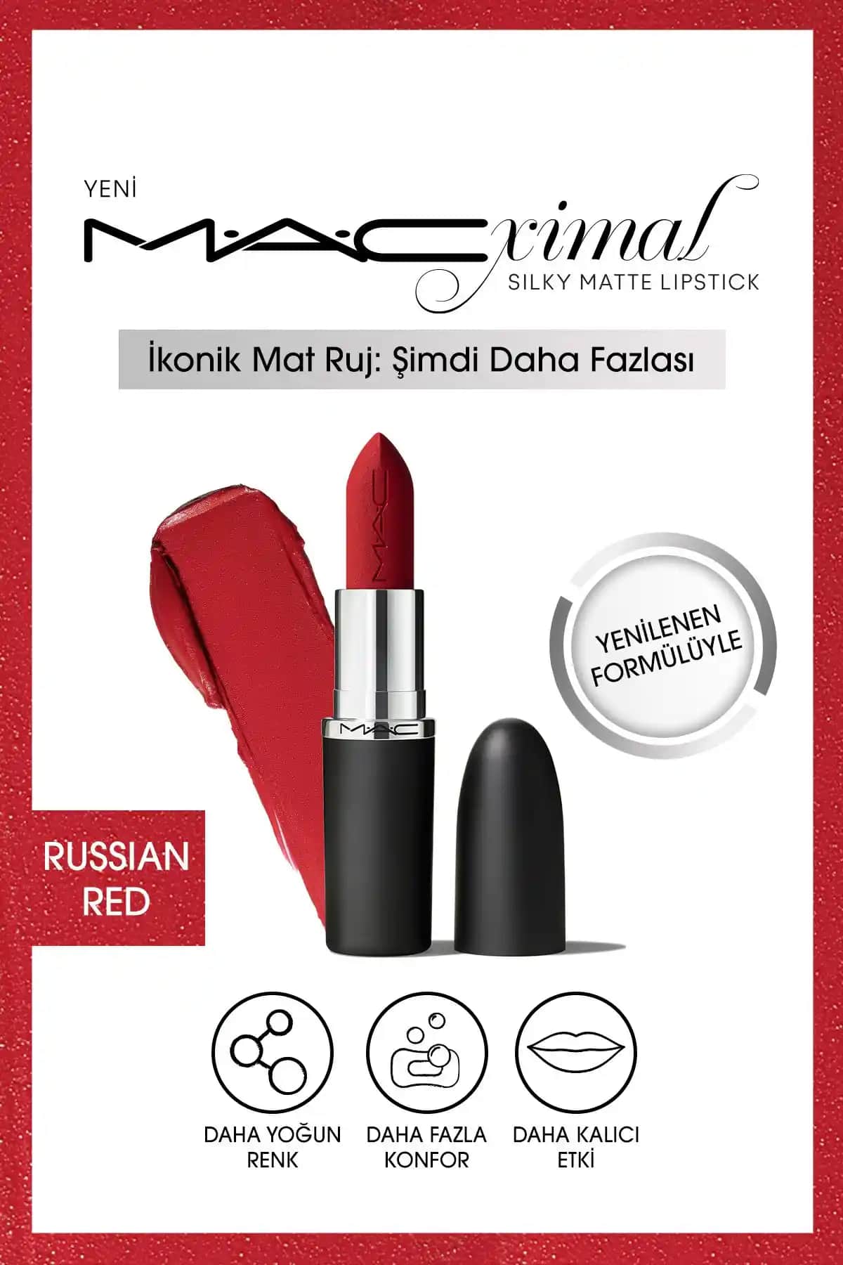 Mac Macximal Silky Matte Ruj: Yoğun Renk ve Uzun Süreli Dudak Bakımı