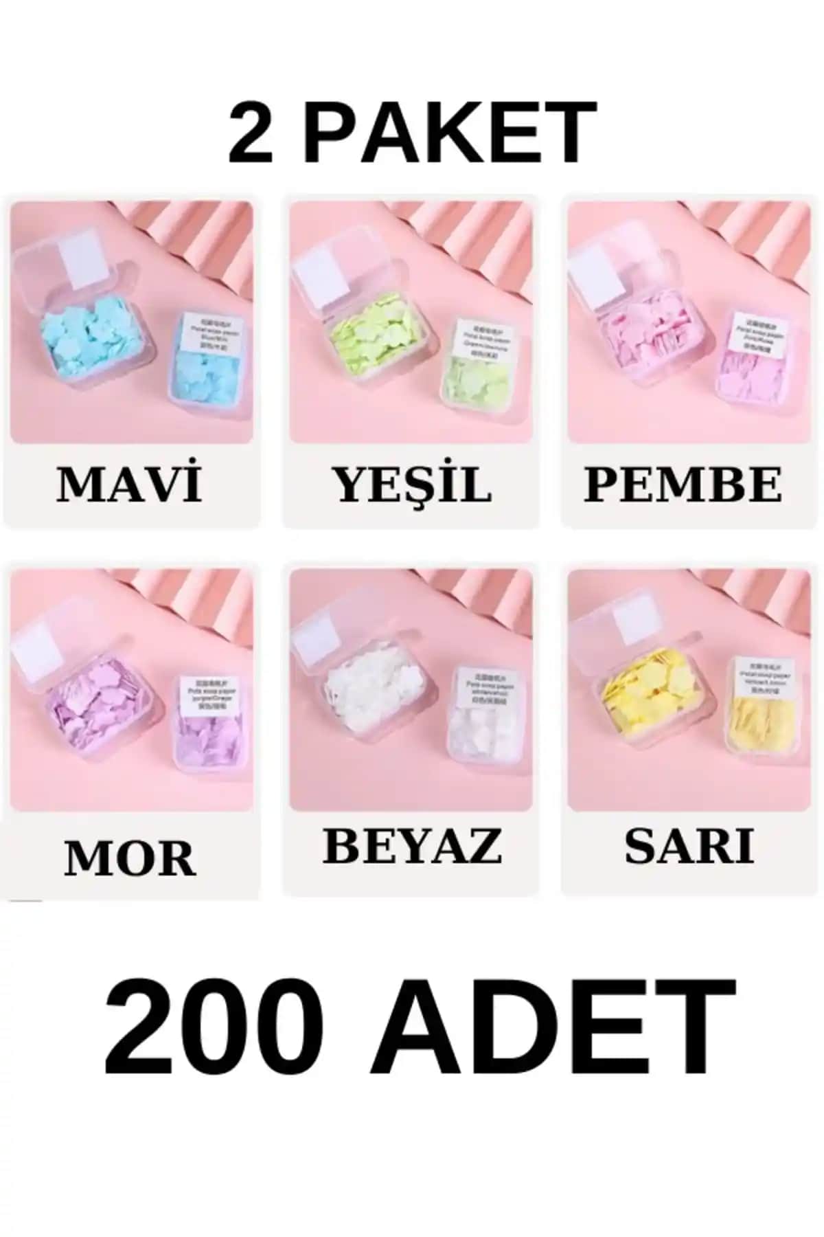 Madamina 2'li Paket Mini Parfümlü Eriyen Kağıt Sabunlar Temizlikte Yenilikçi Çözüm