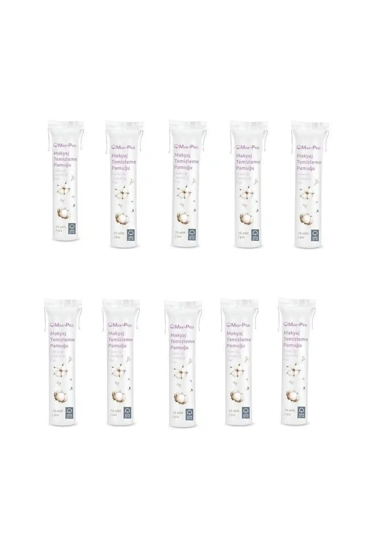 MAK PED Makyaj Temizleme Pamuğu: Hassas Ciltler İçin Güvenilir ve Yüksek Kaliteli Temizlik Çözümü