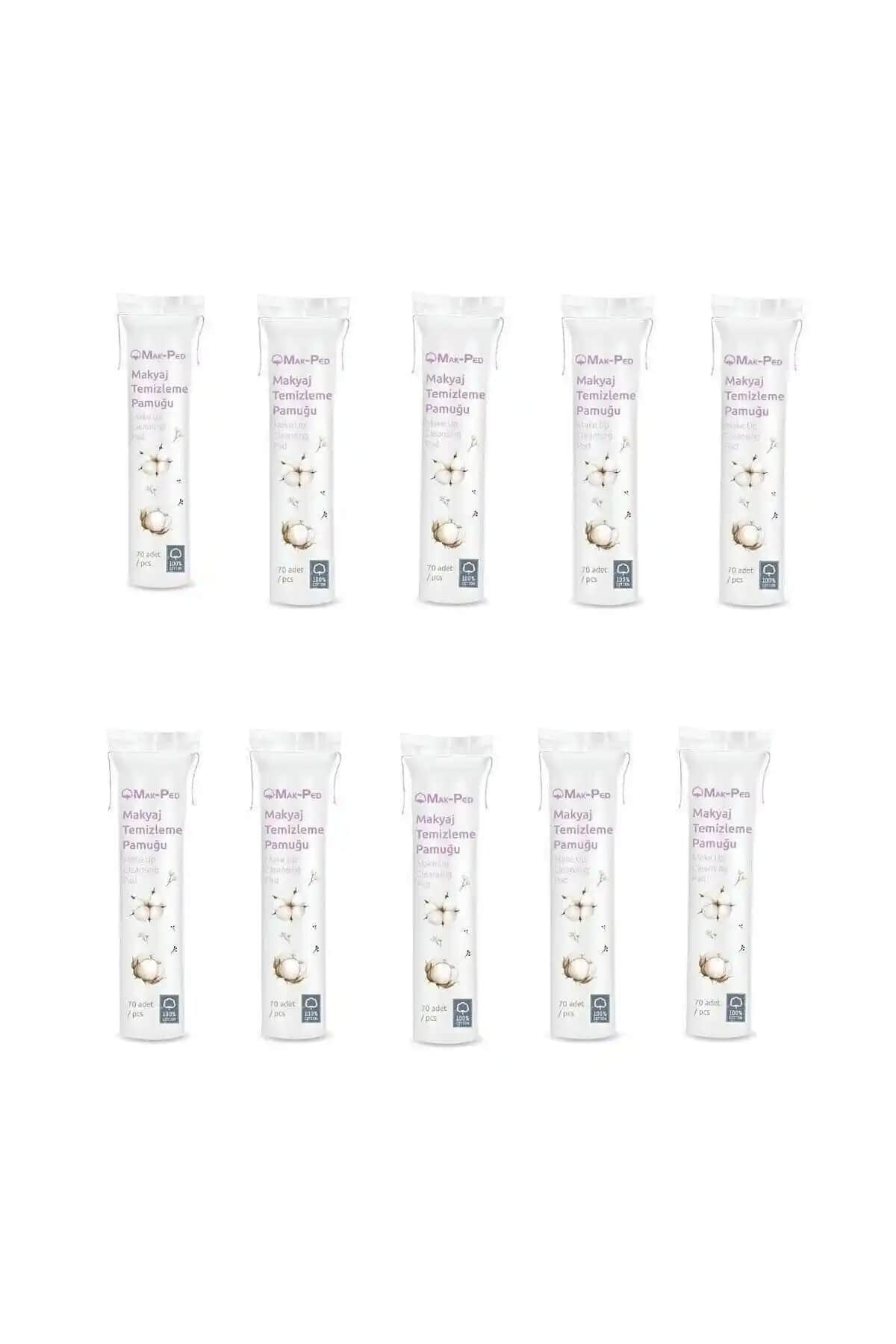 MAK PED ve Watsons Organik Makyaj Temizleme Pamuğu Karşılaştırması