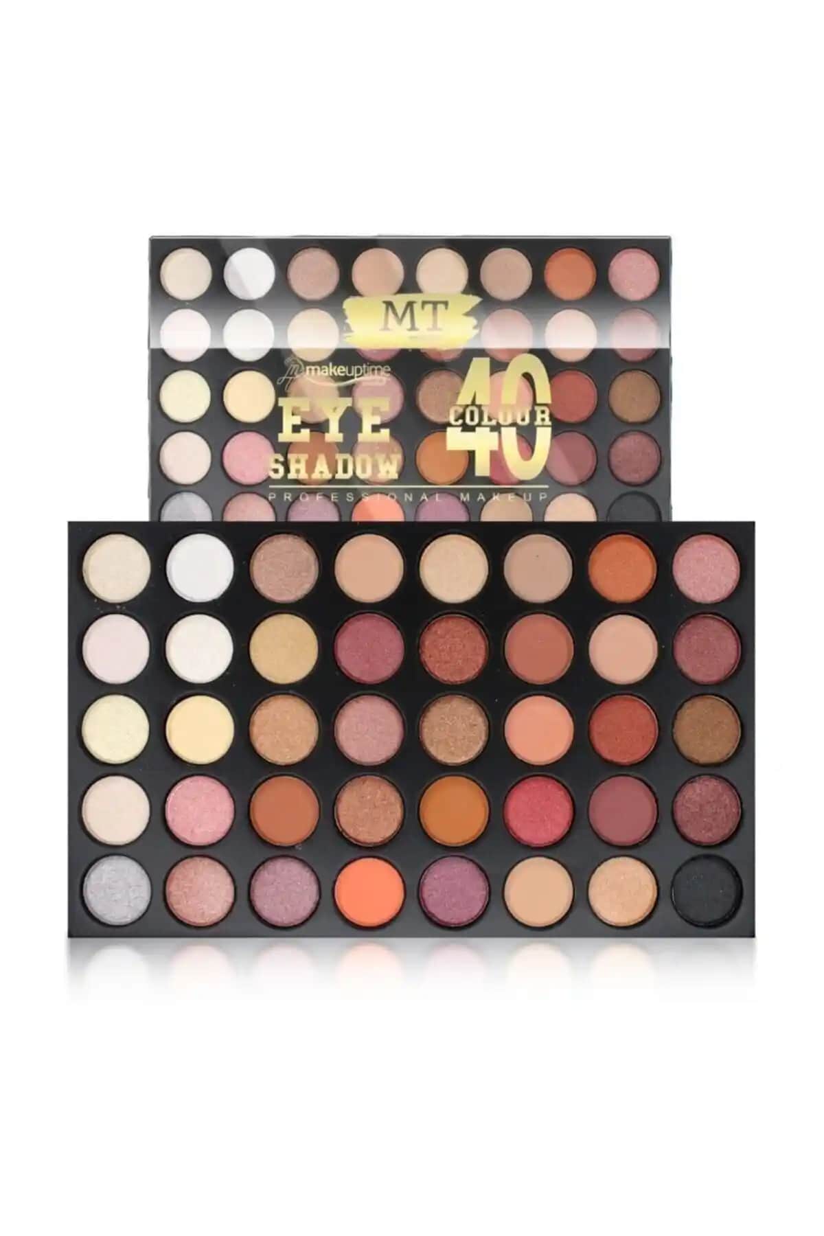 Makeuptime 40'lı Renkli Göz Farı Paleti: Çok Renkli ve Yüksek Pigmentasyonlu Makyaj Ürünü