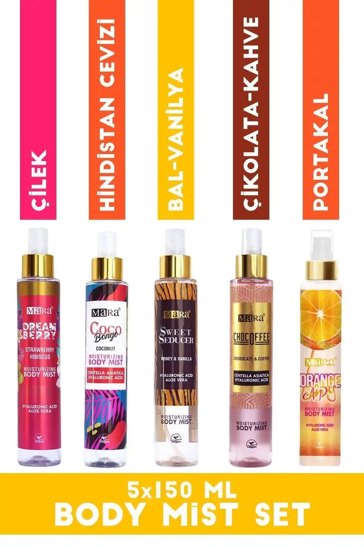 Mara Body Mist Seti ile Gün Boyu Ferah ve Kalıcı Koku Deneyimi