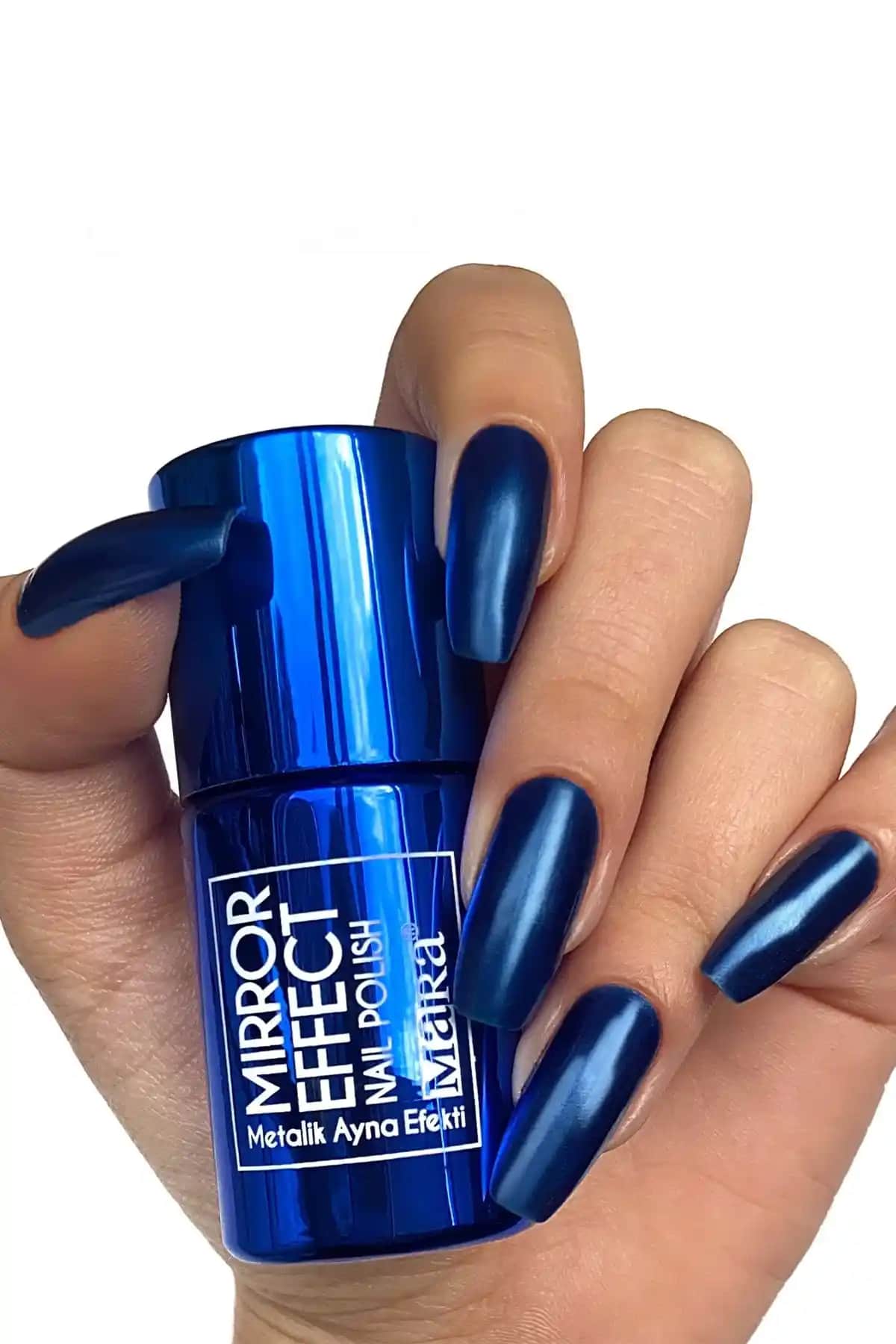 Mara Parlament Mavisi Metalik Oje: Parlak ve Dayanıklı Tırnaklar İçin Modern Seçenek