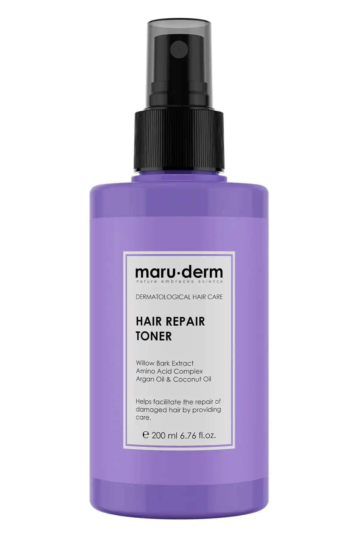 Maru.Derm Saç Tonik: Doğal ve Etkili Saç Bakımında Yeni Nesil Çözüm