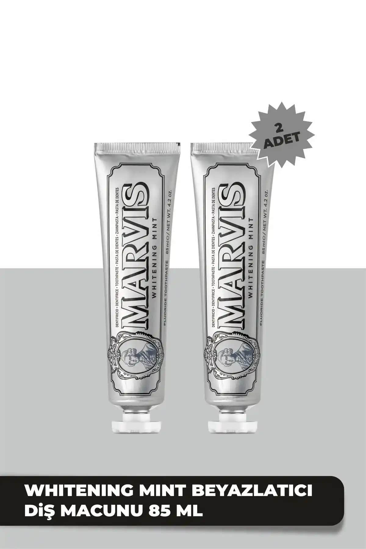 Marvis Whitening Mint Diş Macunu ve Xylitol Versiyonlarının Karşılaştırması