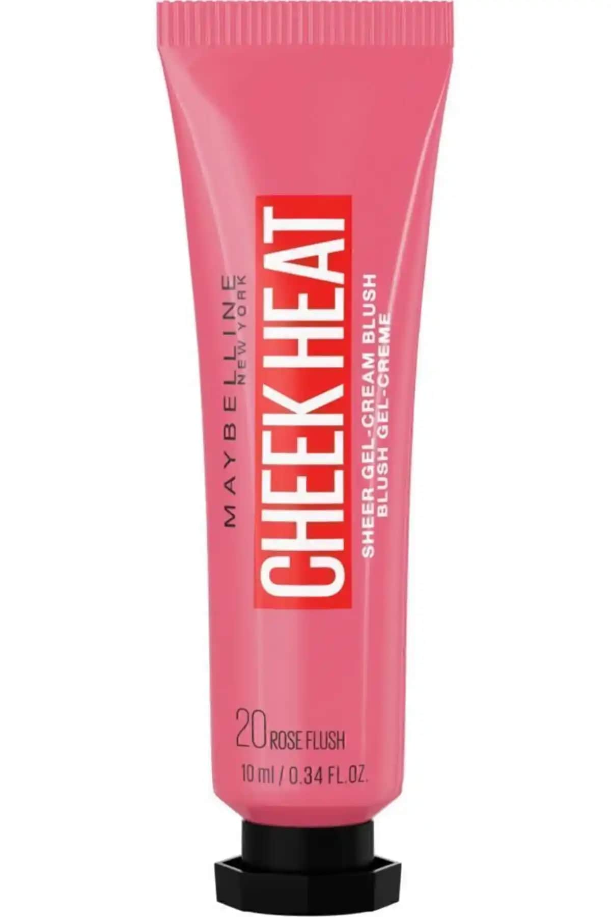 Maybelline Cheek Heat Likit Allık Rose Flash ile doğal ve canlı makyaj deneyimi