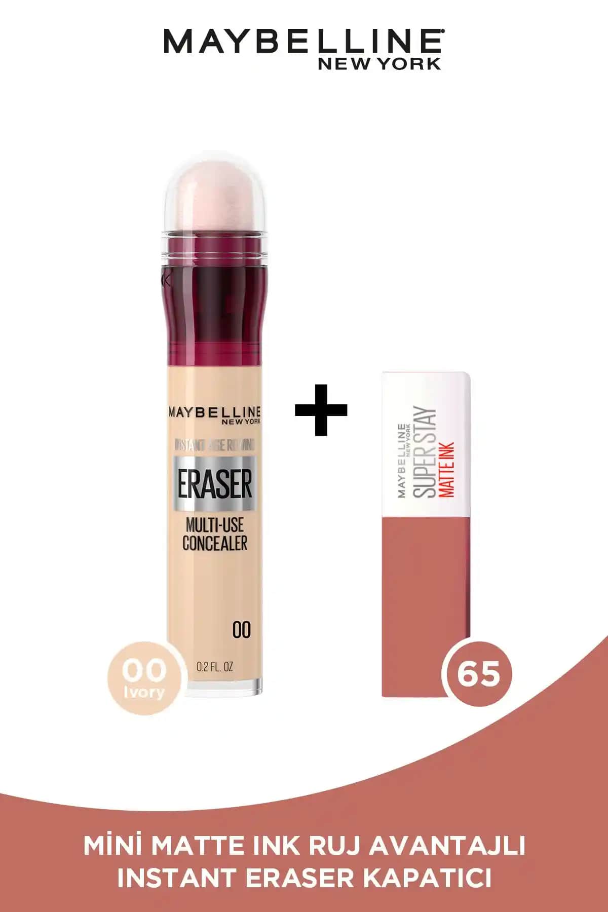 Maybelline Kapatıcılar Karşılaştırması: Instant Anti Age Eraser ve Slay With Superstay Ürünleri