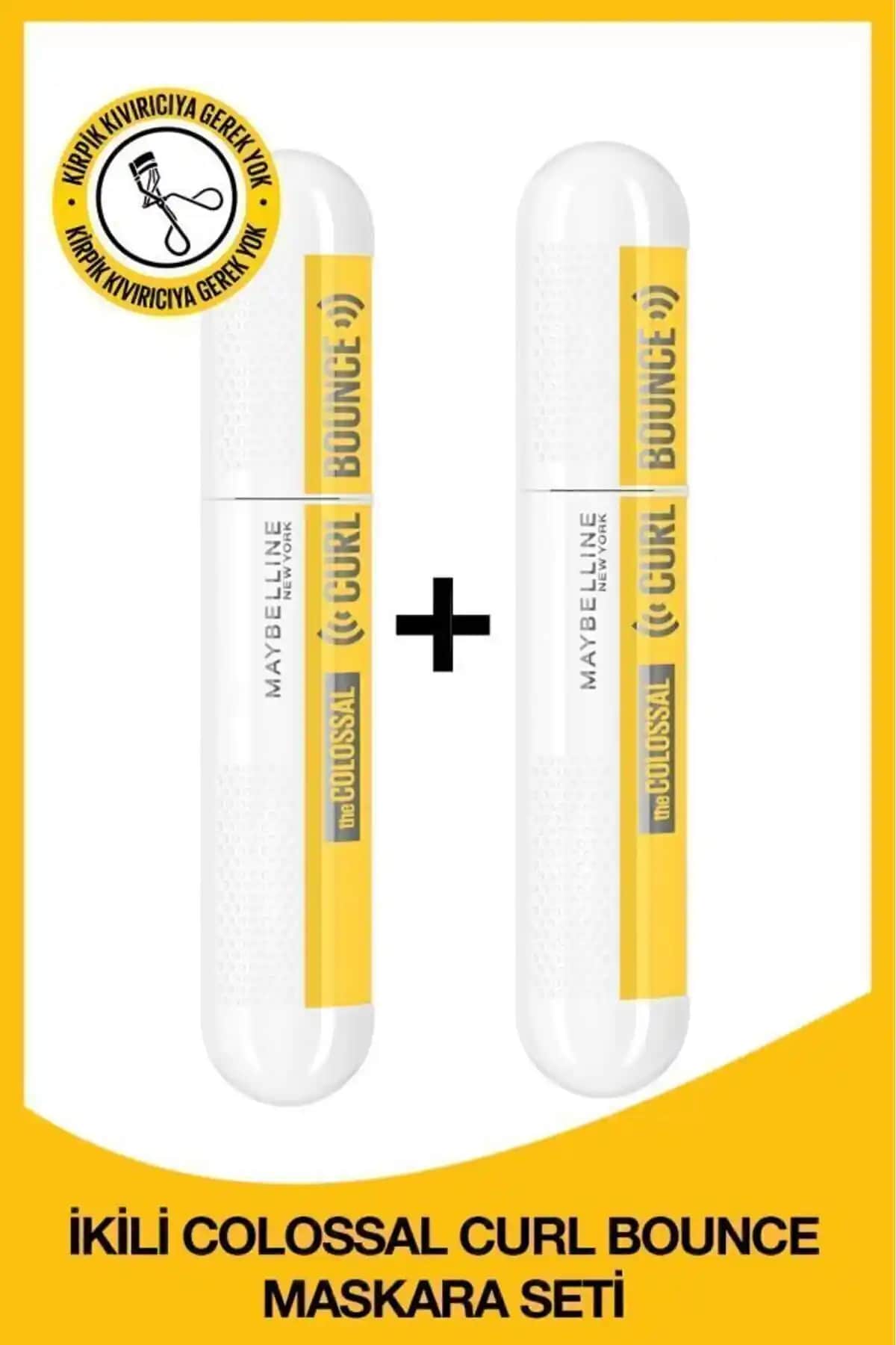 Maybelline New York Colossal Curl Bounce Maskara: Hacimli ve Kıvrık Kirpikler İçin Yenilikçi Çözüm