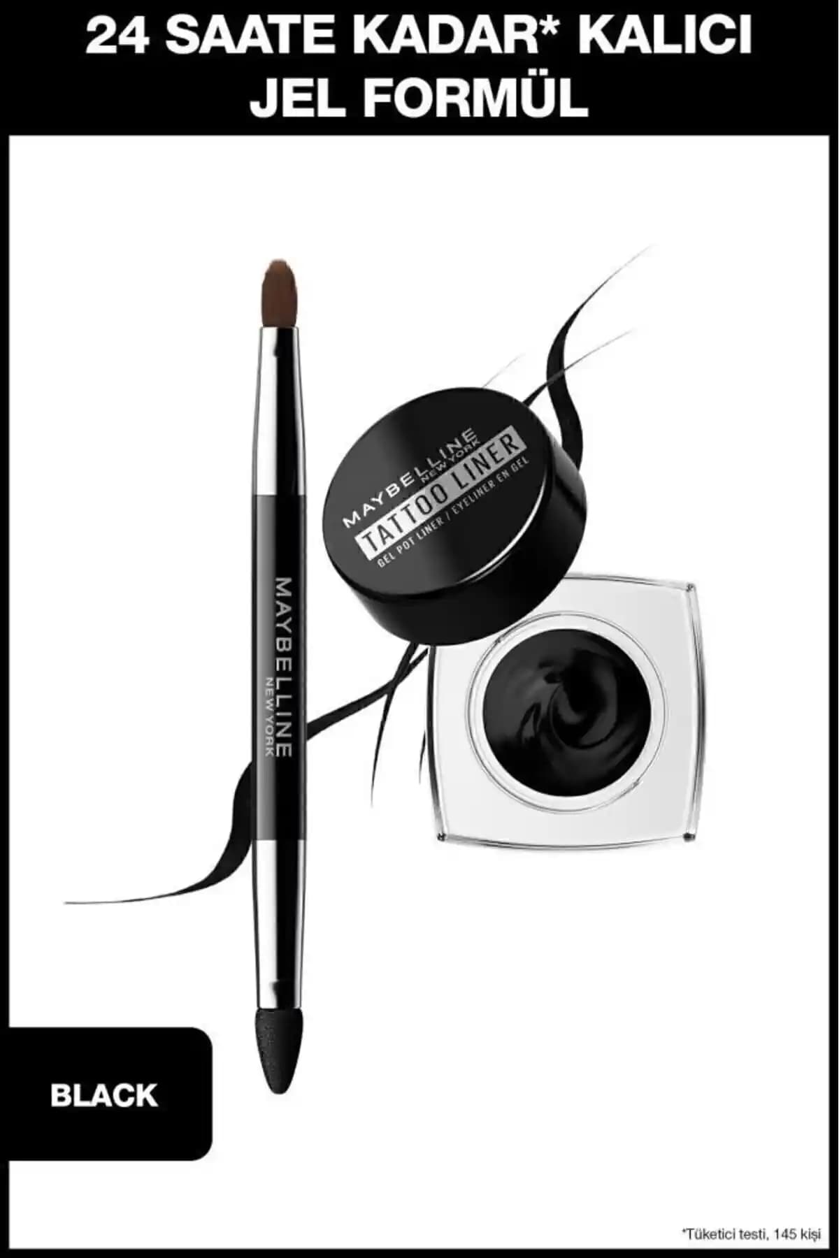Maybelline New York Jel Eyeliner: Kalıcı, Pratik ve Siyah Göz Makyajı İçin Uygun Ürün