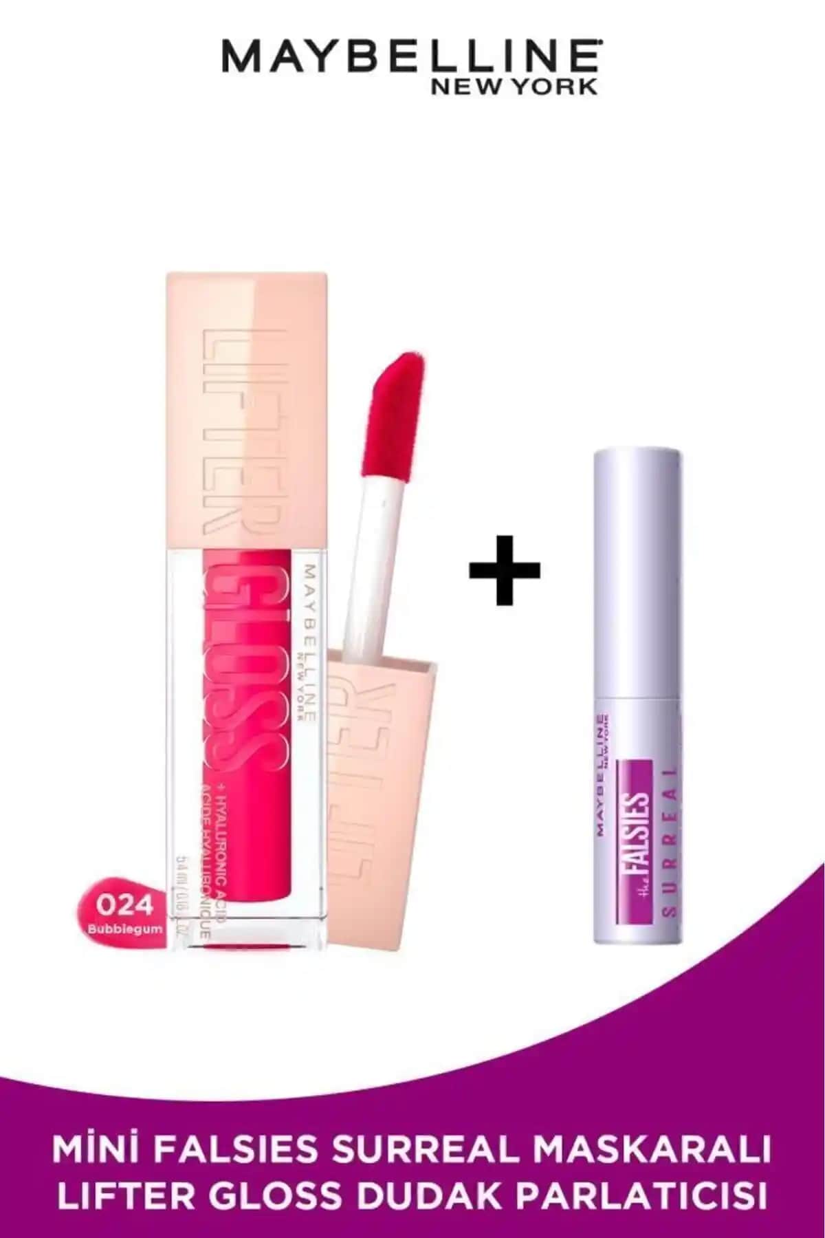 Maybelline New York Lifter Gloss ve Mini Falsies Surreal Maskara Ürünleri Tanıtımı