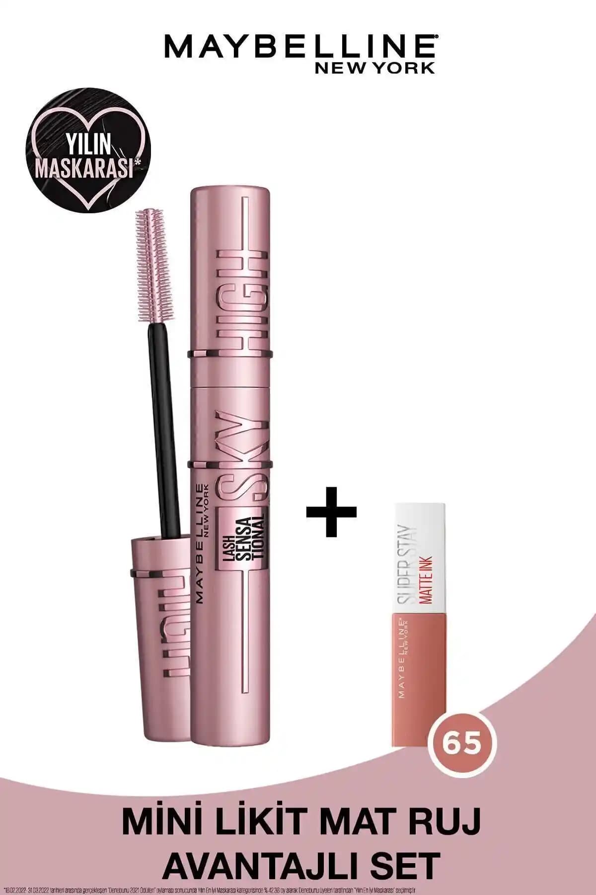 Maybelline New York Maskara ve Ruj ile Günlük ve Kalıcı Makyaj Deneyimi