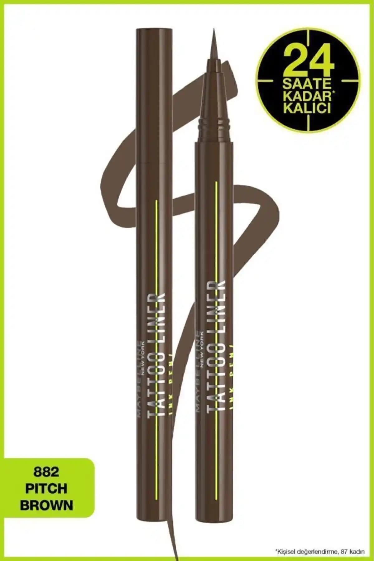 Maybelline New York Tattoo Liner Ink Pen Kahverengi İnceleme ve Kullanım Rehberi