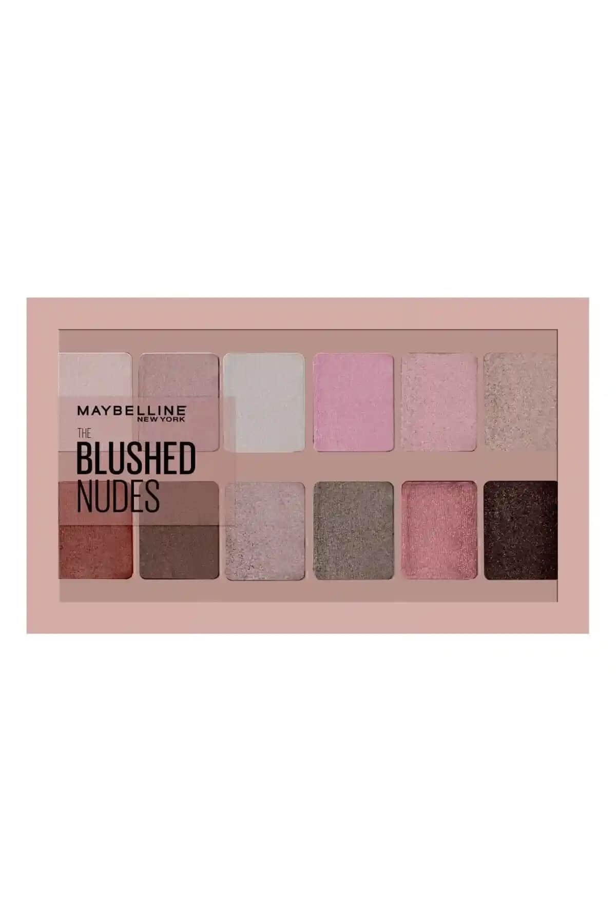 Maybelline New York The Blushed Nudes Far Paleti: Günlük ve Özel Makyajlar İçin Çok Yönlü Renk Seçenekleri