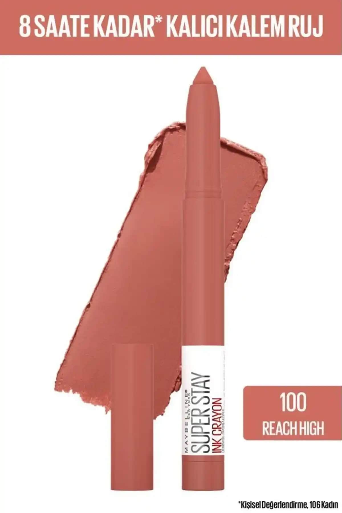 Maybelline Super Stay Ink Crayon Mat Ruj Karşılaştırması: Spiced Up 100 ve 105 Özellikleri