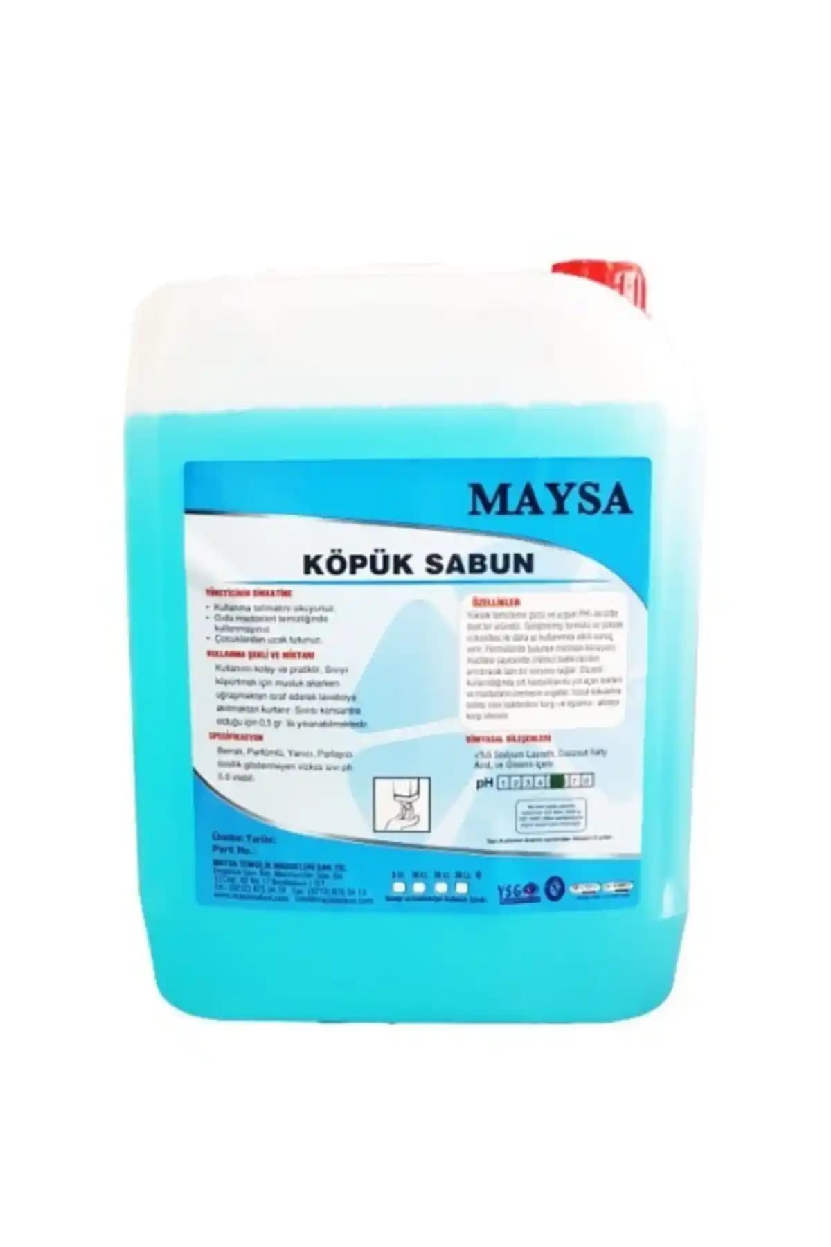 Maysa Köpük Sıvı El Sabunu: Yüksek Hijyen ve Ekonomik Temizlik Çözümü