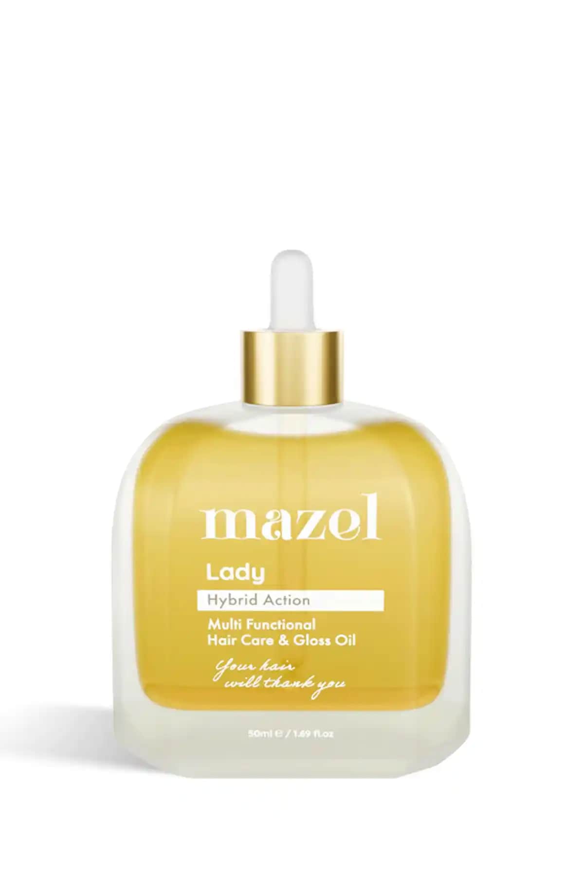 MAZEL Lady Saç Bakım Yağı: Parlaklık ve Yükseklik Sunan Doğal Çözüm