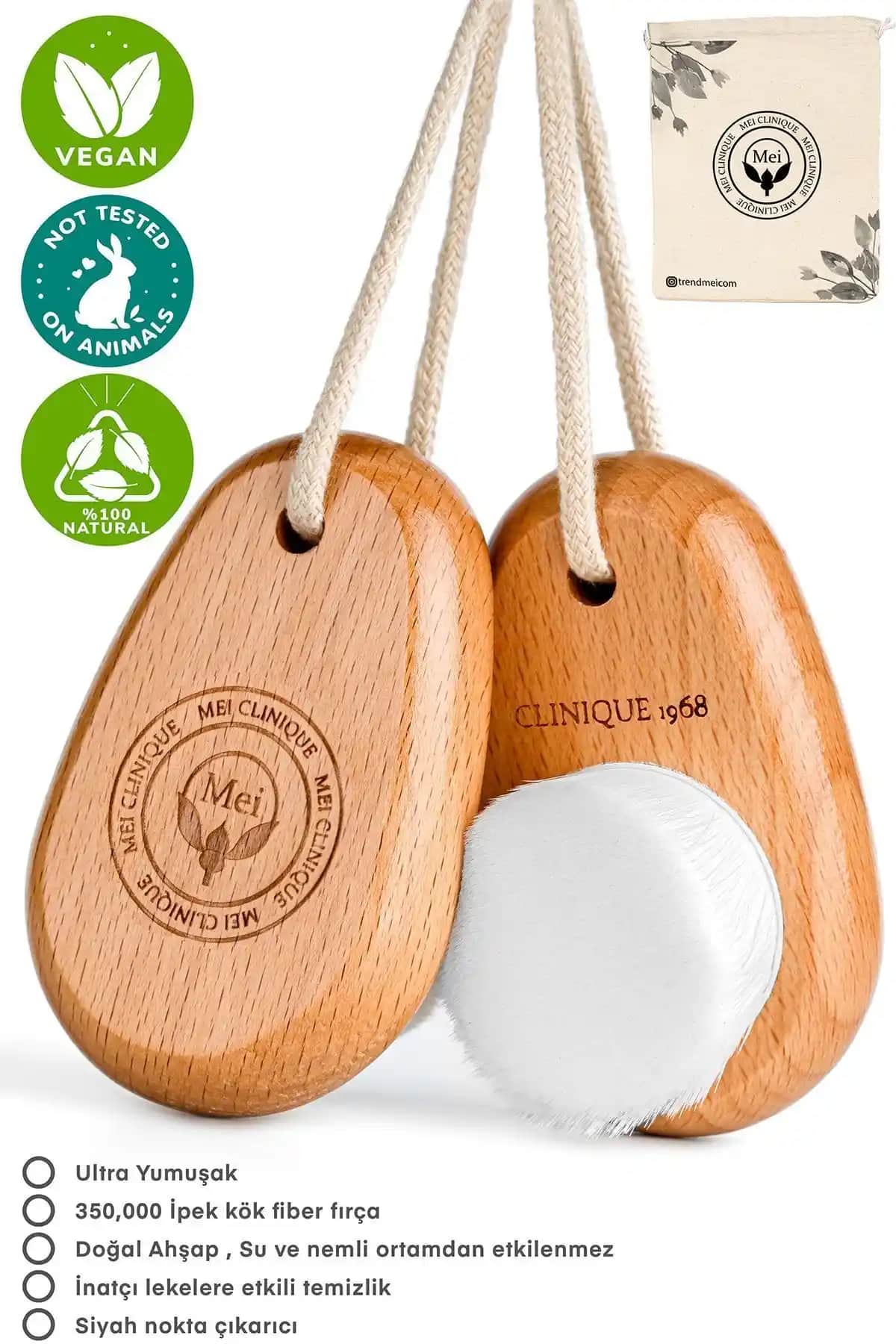 Mei Yüz ve Cilt Bakım Temizleme Fırçası: Şık Tasarım ve Etkili Temizlik Özellikleri