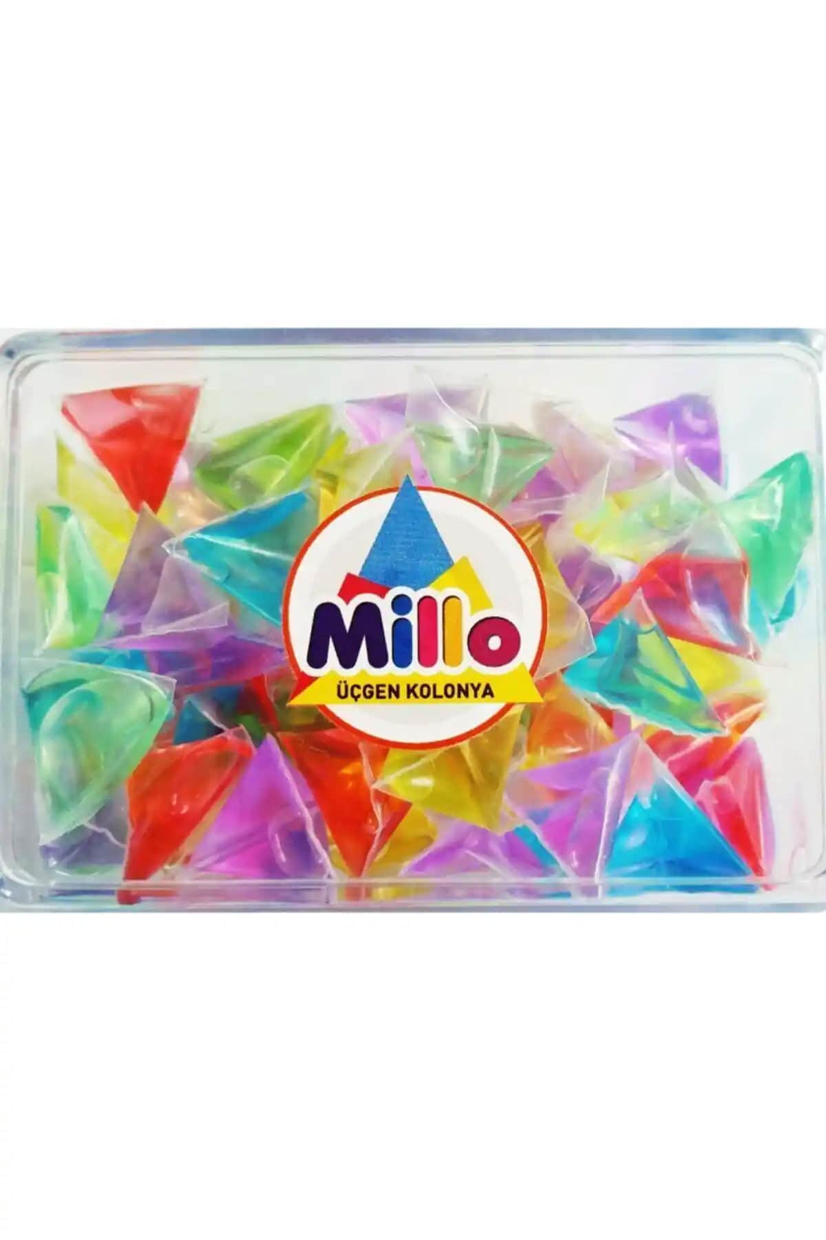 Millo Üçgen Poşet Kolonya 100'lü Nostaljik Geleneksel ve Şık Temizlik Deneyimi