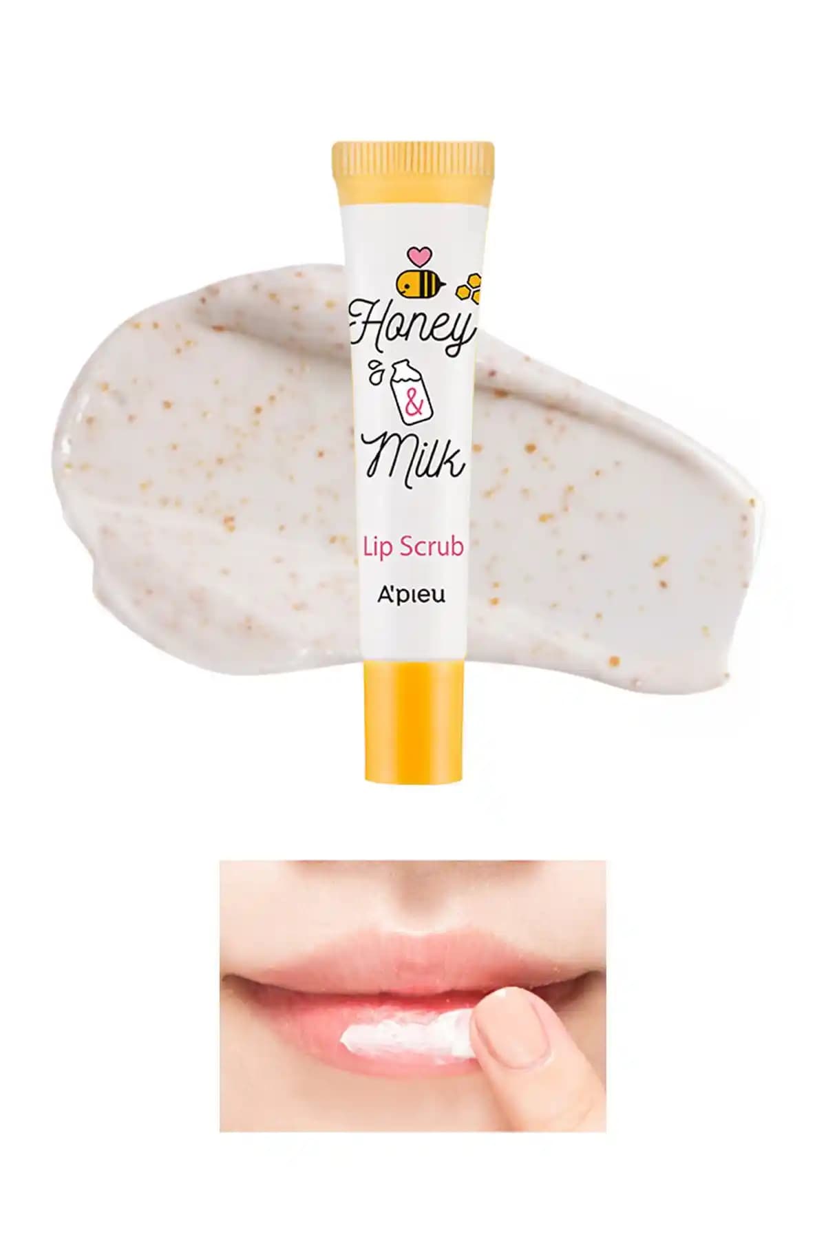 Missha A'PIEU Honey & Milk Lip Scrub: Doğal ve Etkili Dudak Bakım Ürünü