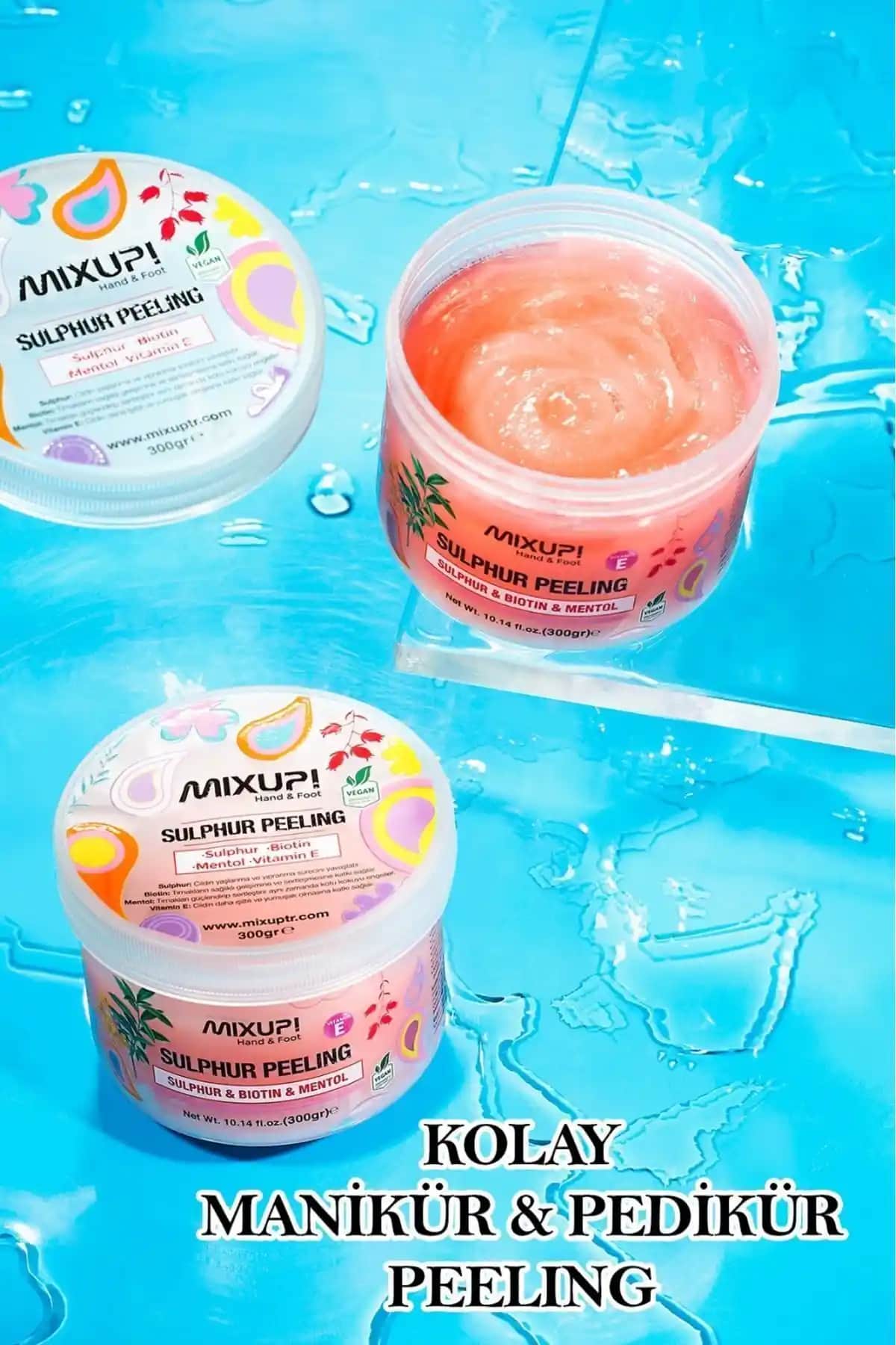 Mixup El - Ayak ve El Bakımı İçin Peeling ve Nemlendirici Ürün 300 gr