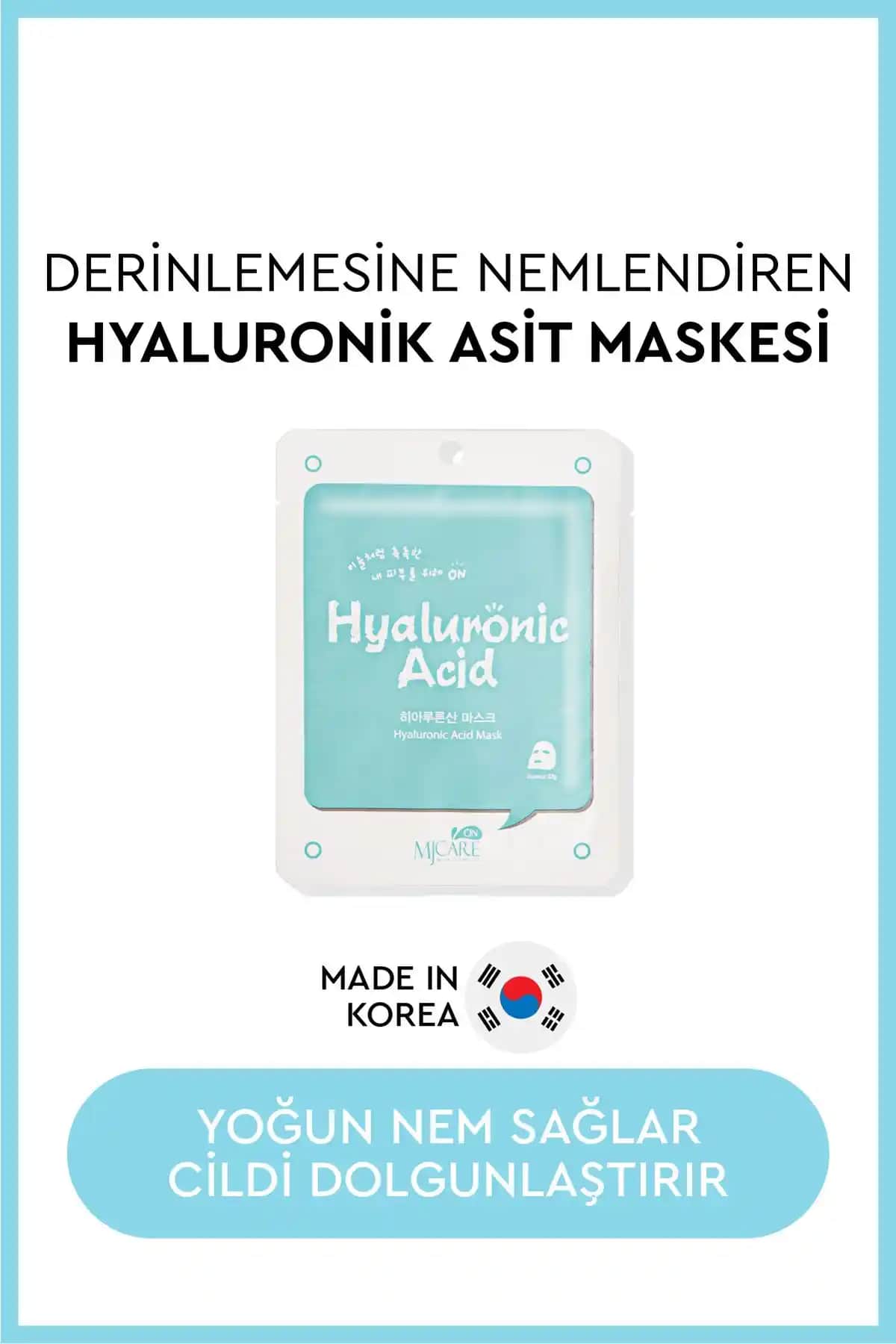 Mjcare On Hyaluronic Acid Mask: Derinlemesine Nemlendirme ve Cilt Yenileme Çözümü