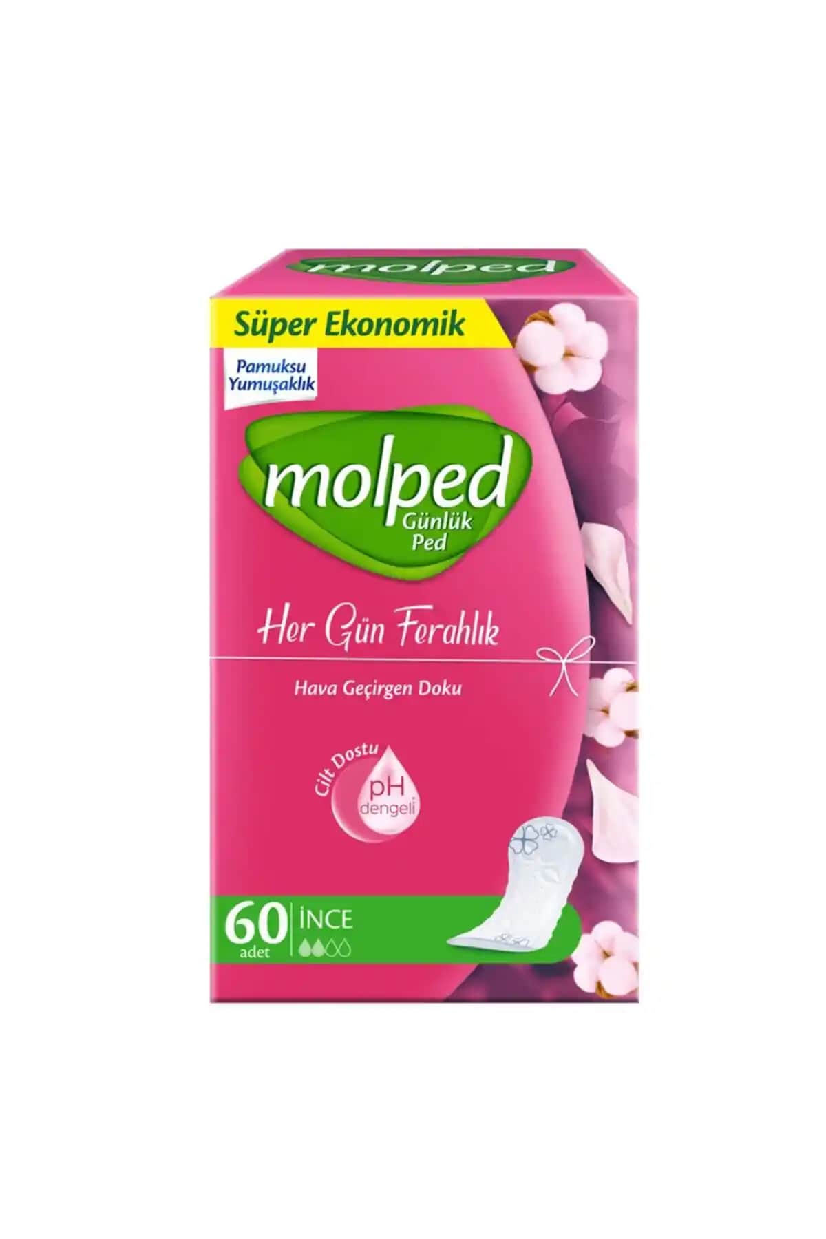 Molped Günlük Ped: Hafif ve Konforlu Günlük Hijyen Çözümü