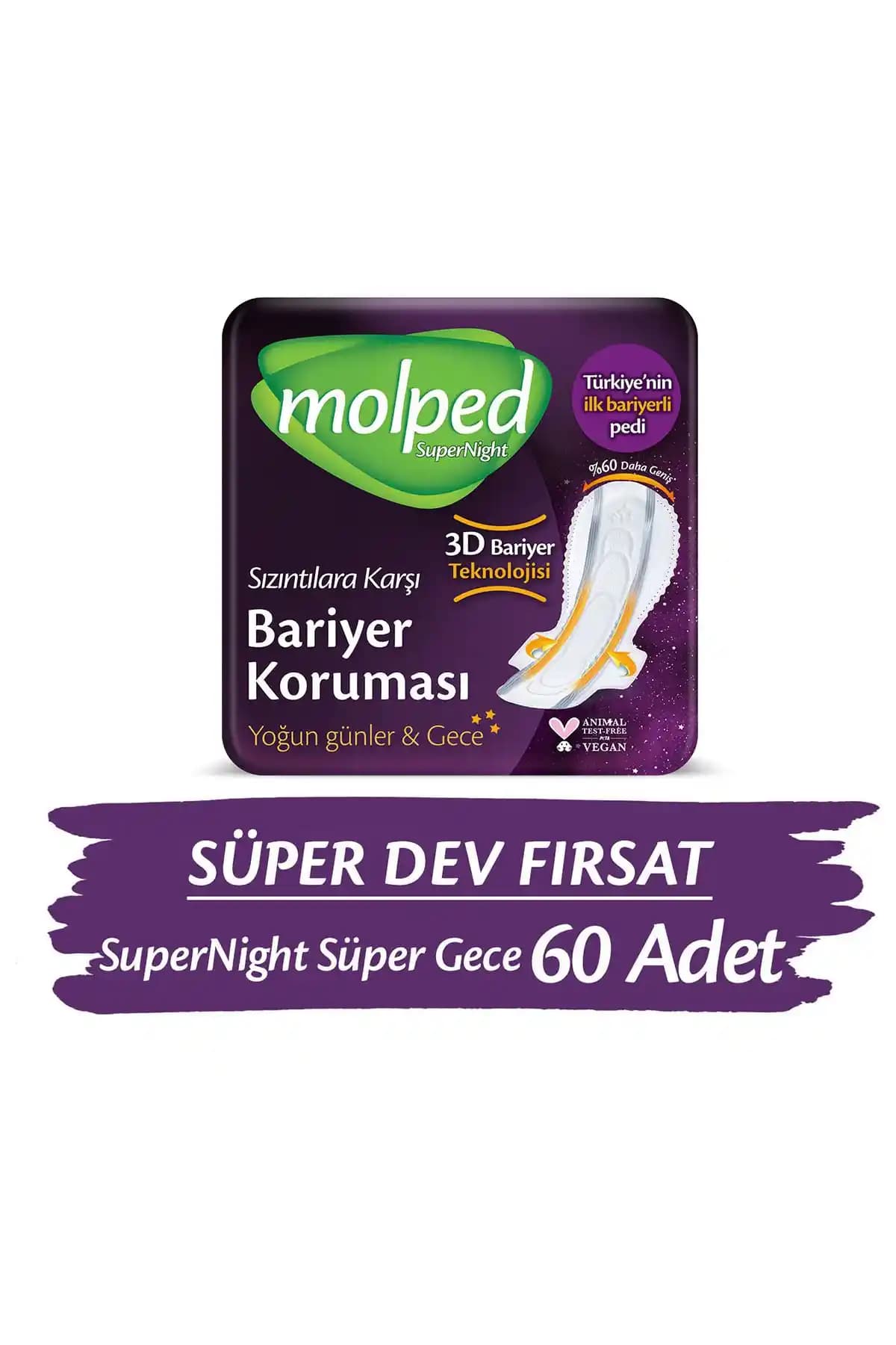 Molped Supernight ve Orkid Ekstra Hassas Pedleri Karşılaştırması