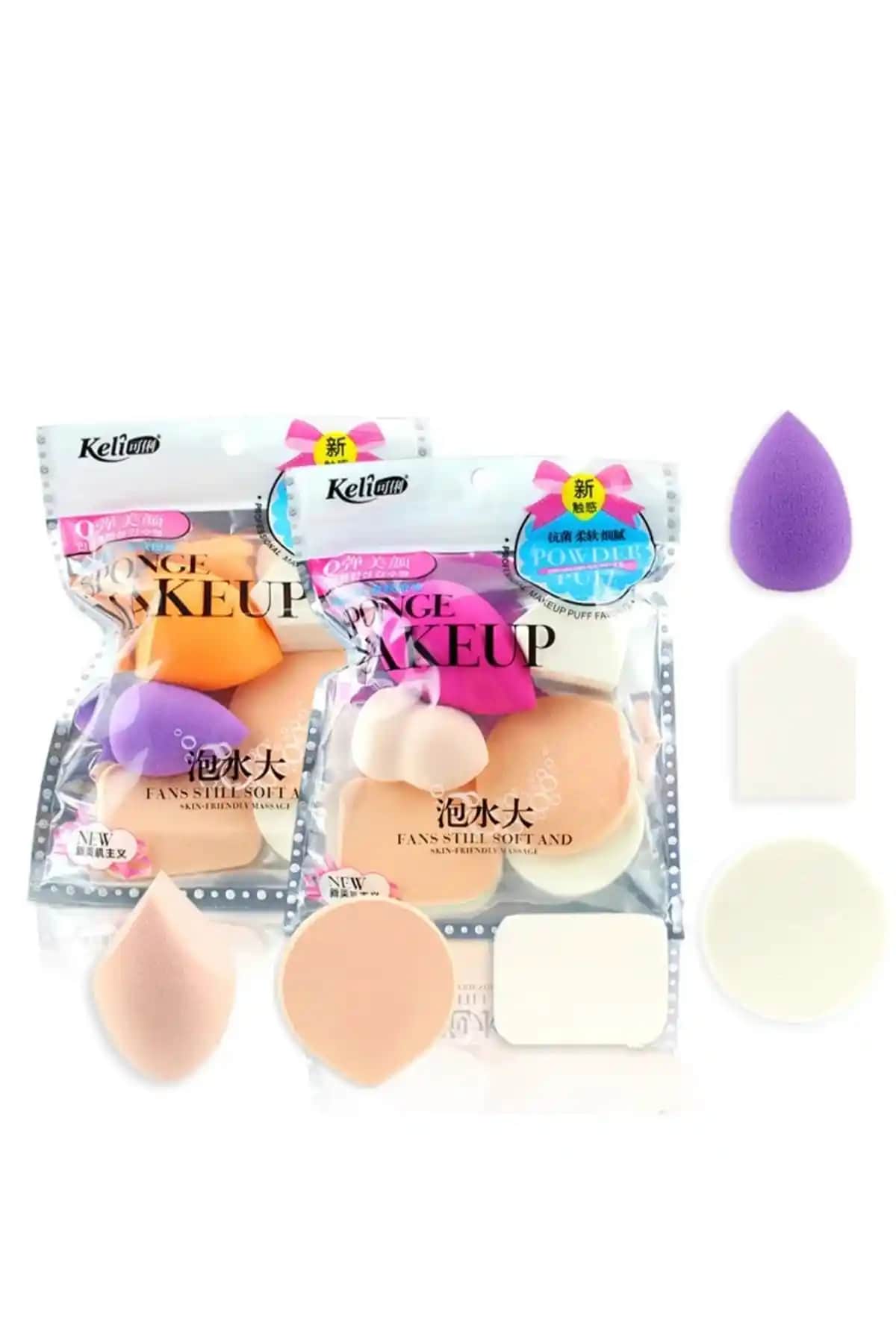 Monalisatoka ve MUJGAN makyaj süngeri setlerinin detaylı karşılaştırması