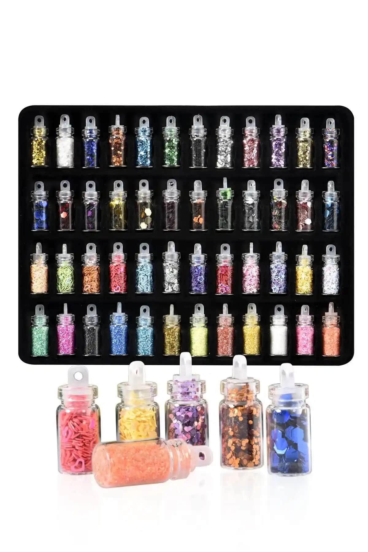 MOZIUR Nail Art Tırnak Süsleme Seti Parlak ve Renkli Tasarımıyla Dikkat Çekici Görünüm Sunar