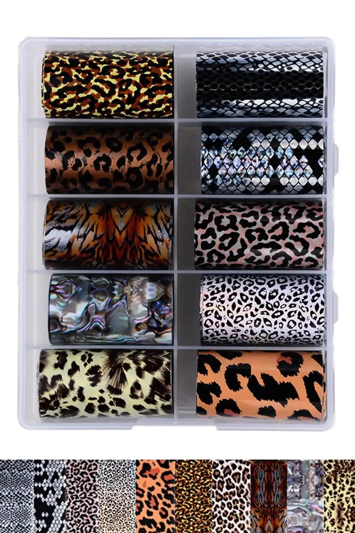 MOZIUR Tırnak Süsü Folyo Sticker F-3: Pratik ve Dayanıklı Tırnak Süsleme Çözümü