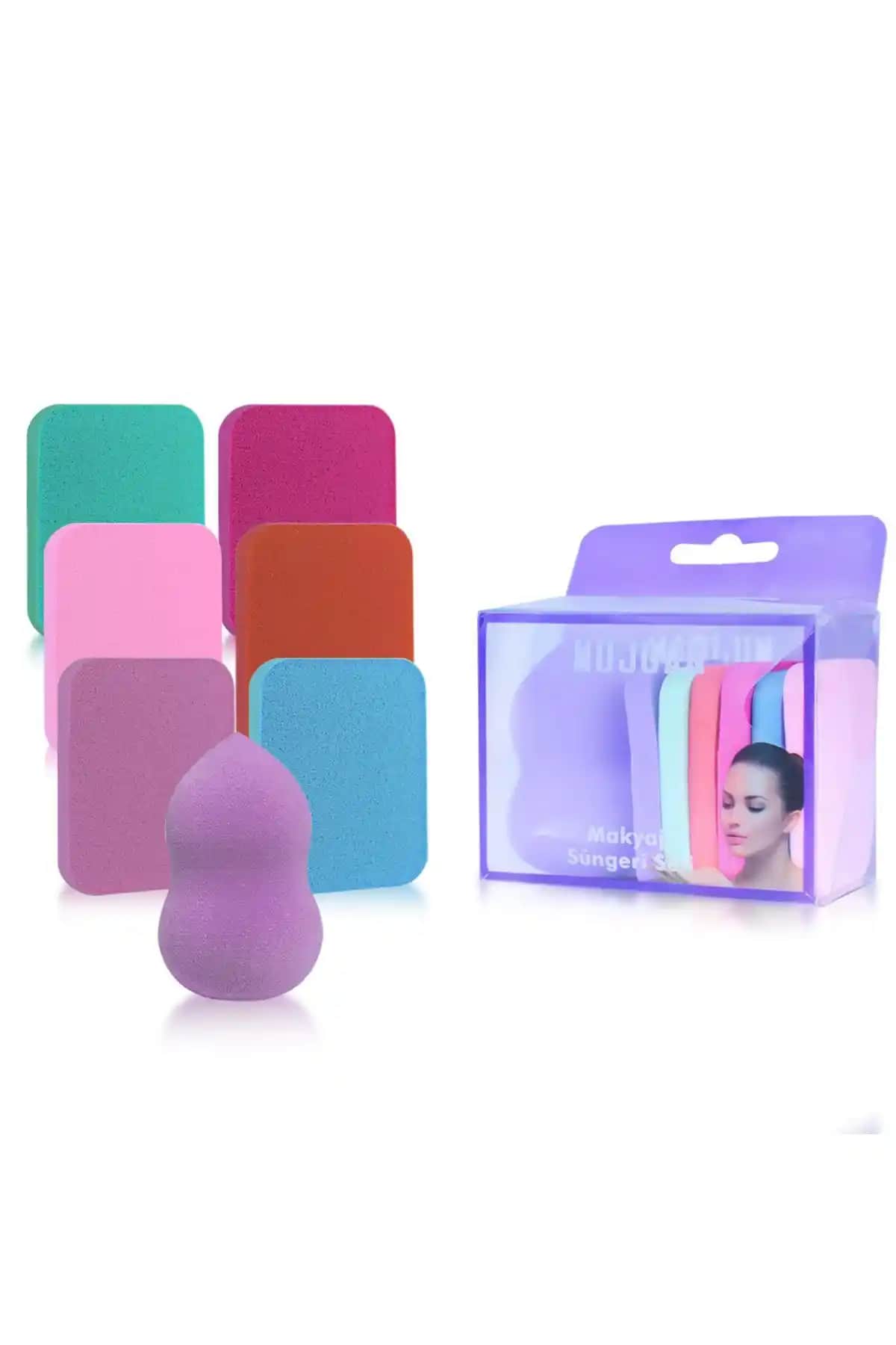 Müjde: MUJGAN Kutulu 7'li Makyaj Süngeri ile Kusursuz Makyaj Deneyimi