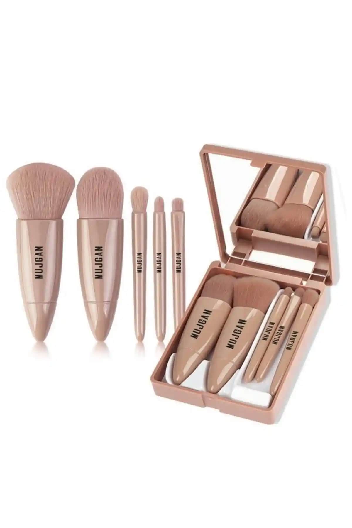 MUJGAN Profesyonel Taşınabilir Aynalı Makyaj Fırça Seti İnceleme ve Değerlendirme