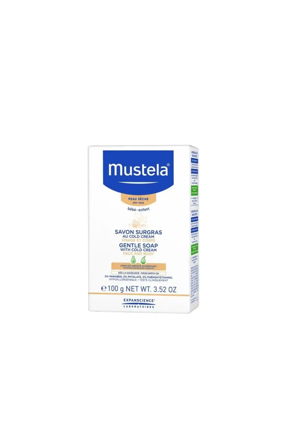Mustela Cold Cream İçerikli Bebek Sabunu: Hassas Ciltler İçin Güvenilir Temizlik Çözümü