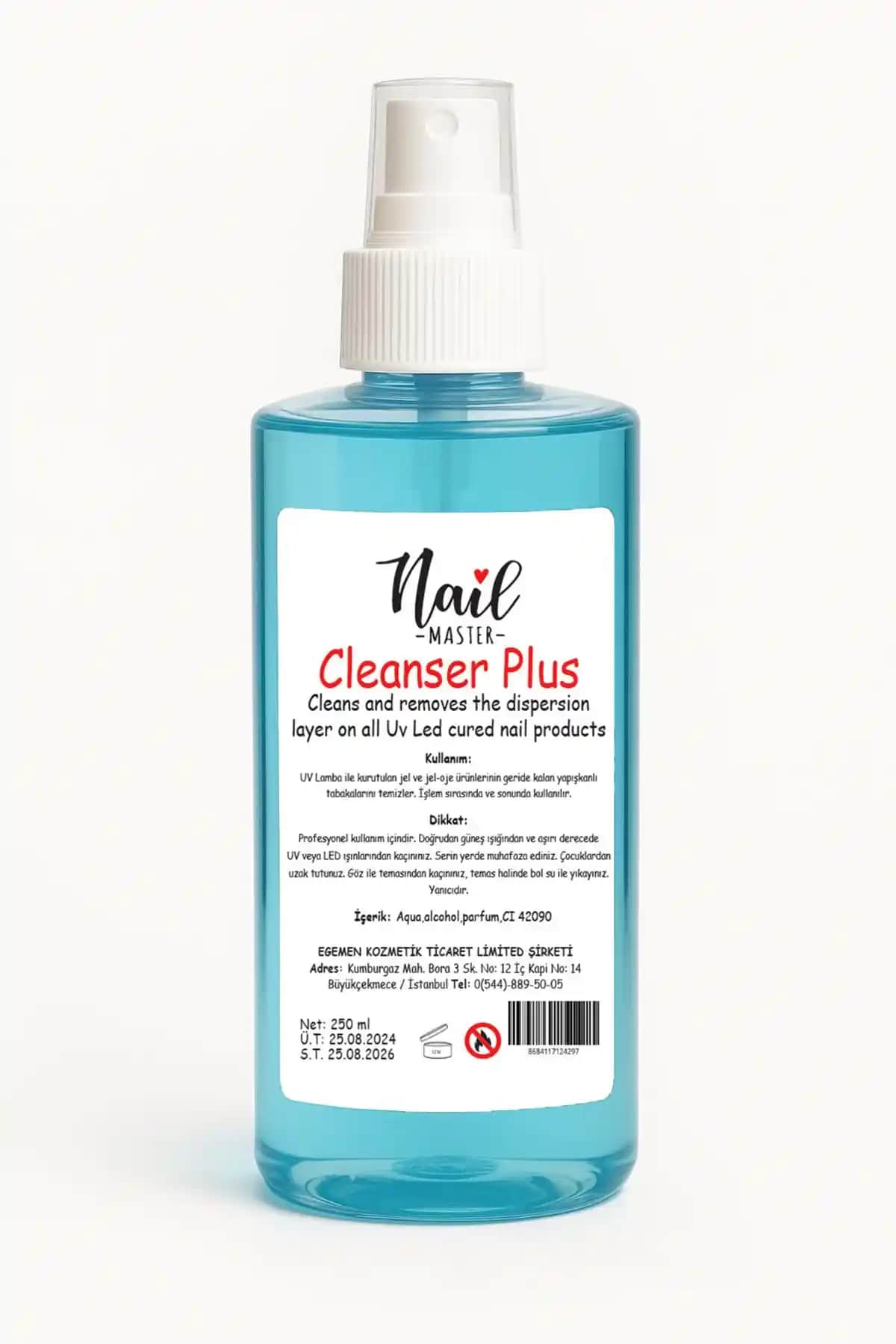 Nail Master Kalıcı Oje ve Protez Tırnak Temizleme Spreyi ile Tırnaklarınızı Koruyun