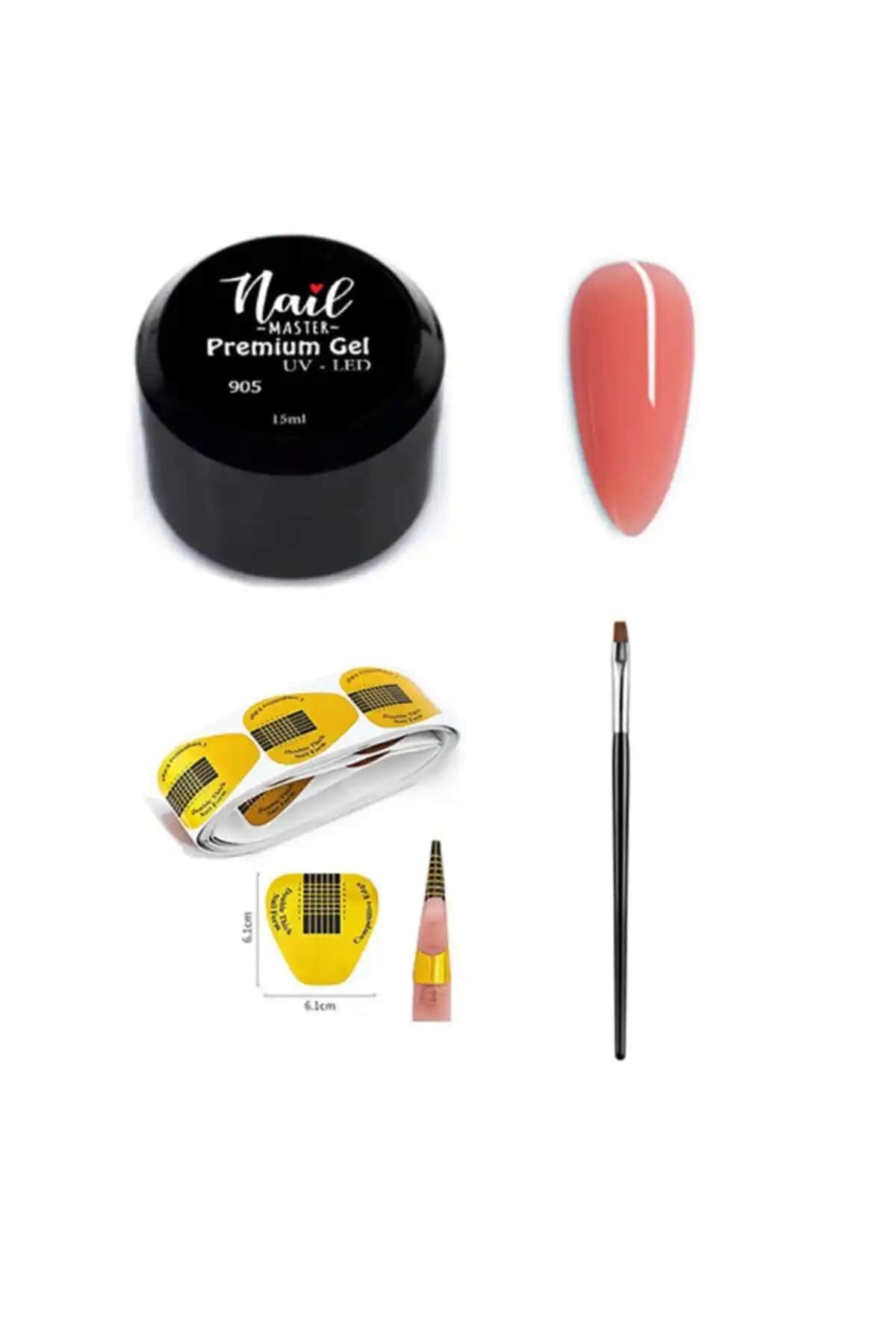 Nail Master Protez Tırnak Jeli 15ml: Estetik ve Kullanım Kolaylığı Sunan Profesyonel Ürün