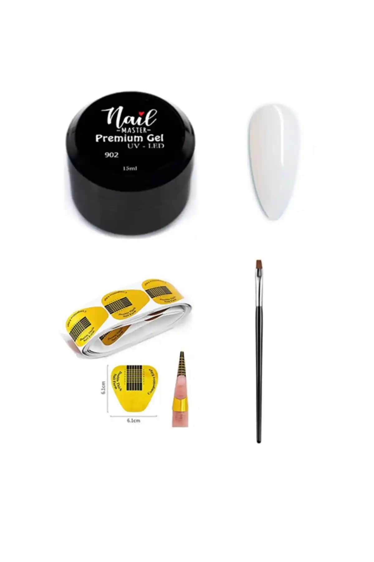 Nail Master Protez Tırnak Jeli 15ml ile Profesyonel ve Dayanıklı Tırnak Bakımı
