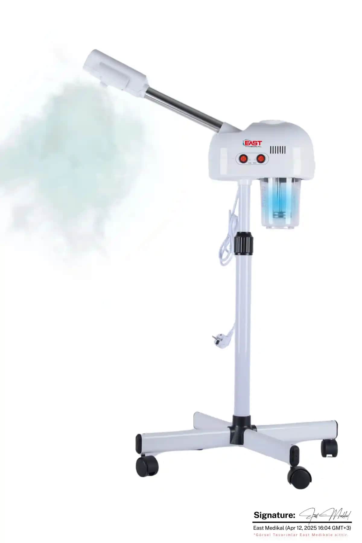 Nano Absolute Lal Ayaklı ve Ozonlu Yüz Buhar Makinesi ile Profesyonel Cilt Bakımı Deneyimi