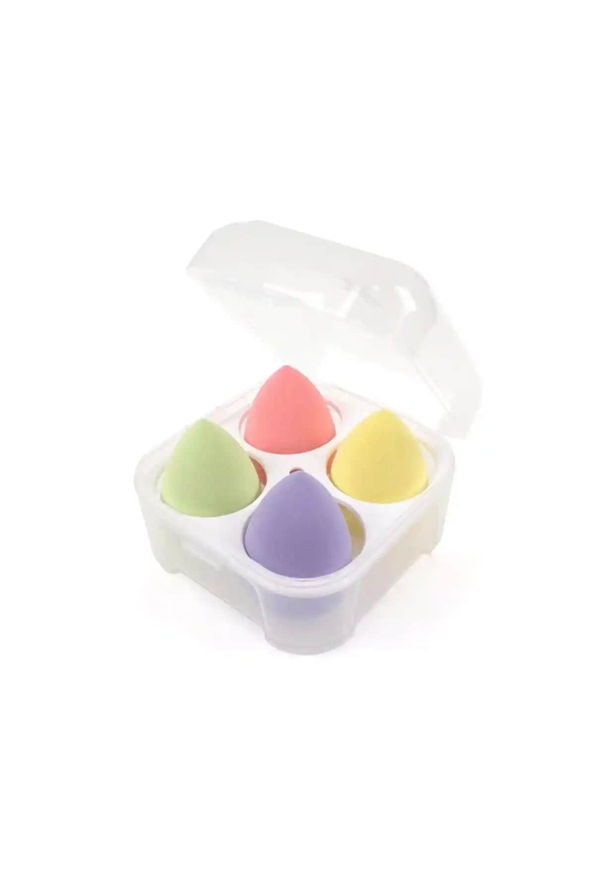 Nascita 4'lü Makyaj Süngeri Seti Yuvarlak ve Şık Tasarımıyla Kusursuz Makyaj Deneyimi