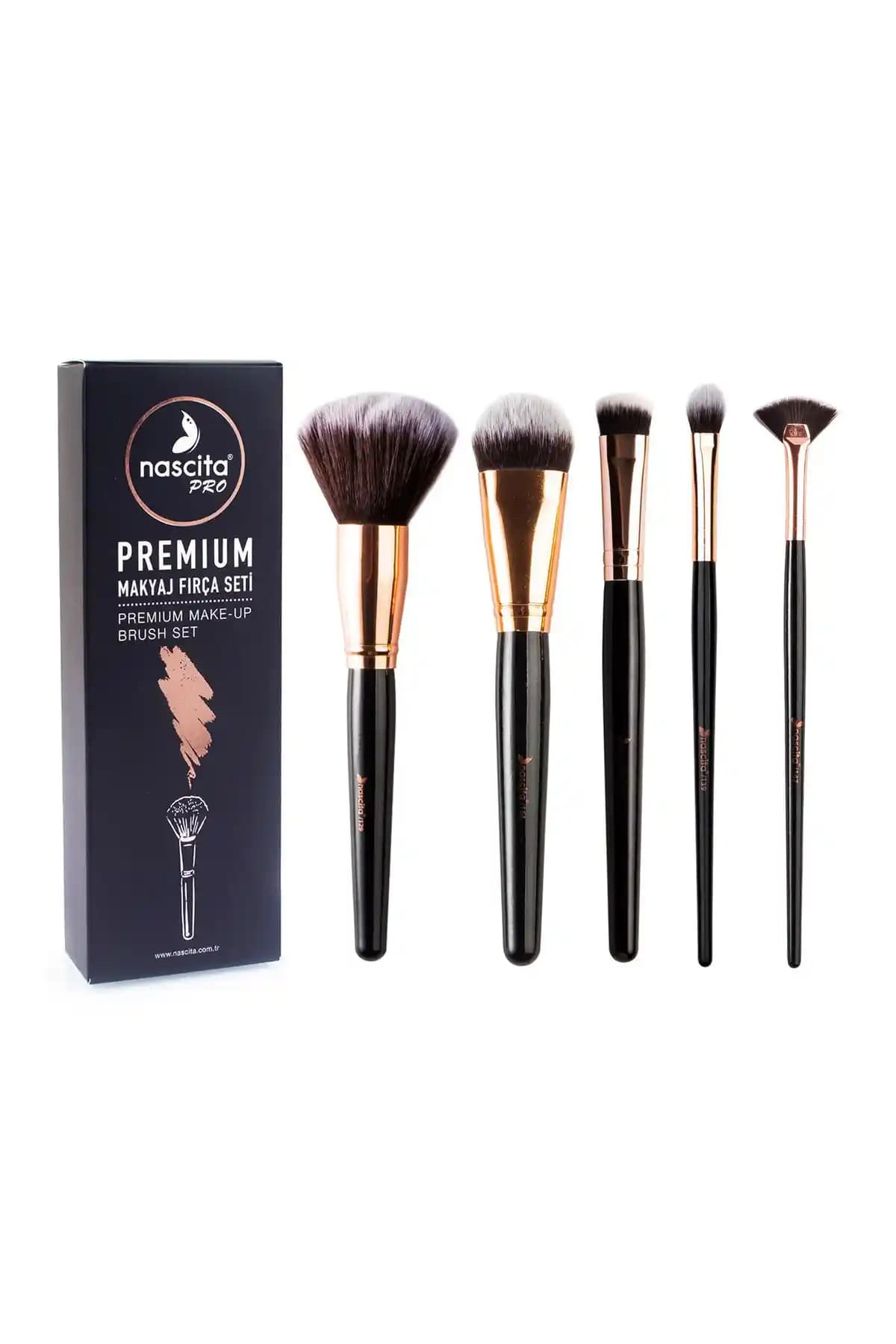 Nascita Günlük Makyaj Fırça Seti ile Nascita Pro Açılı Allık Fırçası Karşılaştırması