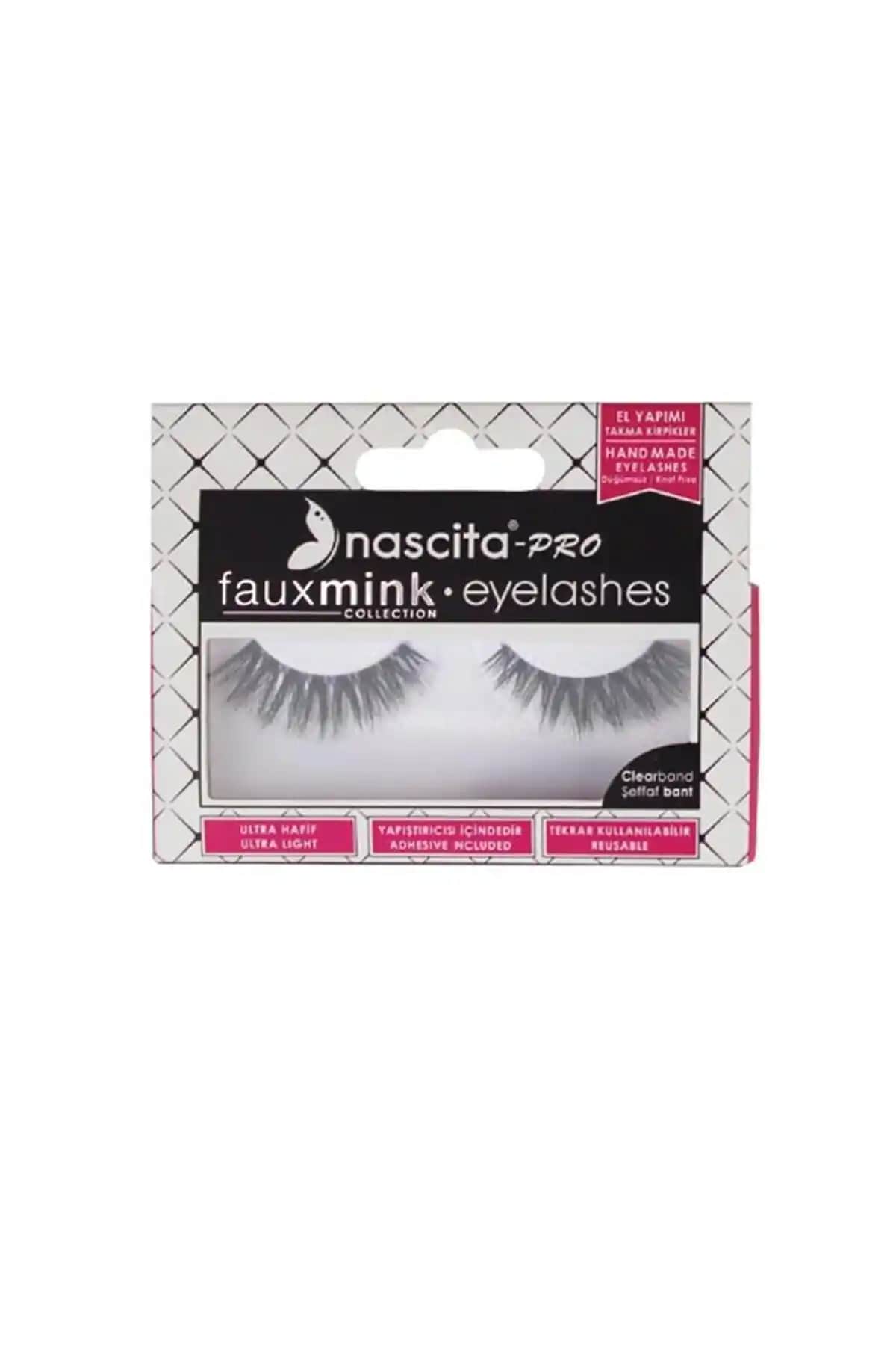 Nascita Pro Faux Takma Kirpik -088 Doğal ve Yoğun Bakışlar İçin Yüksek Kaliteli Seçenek