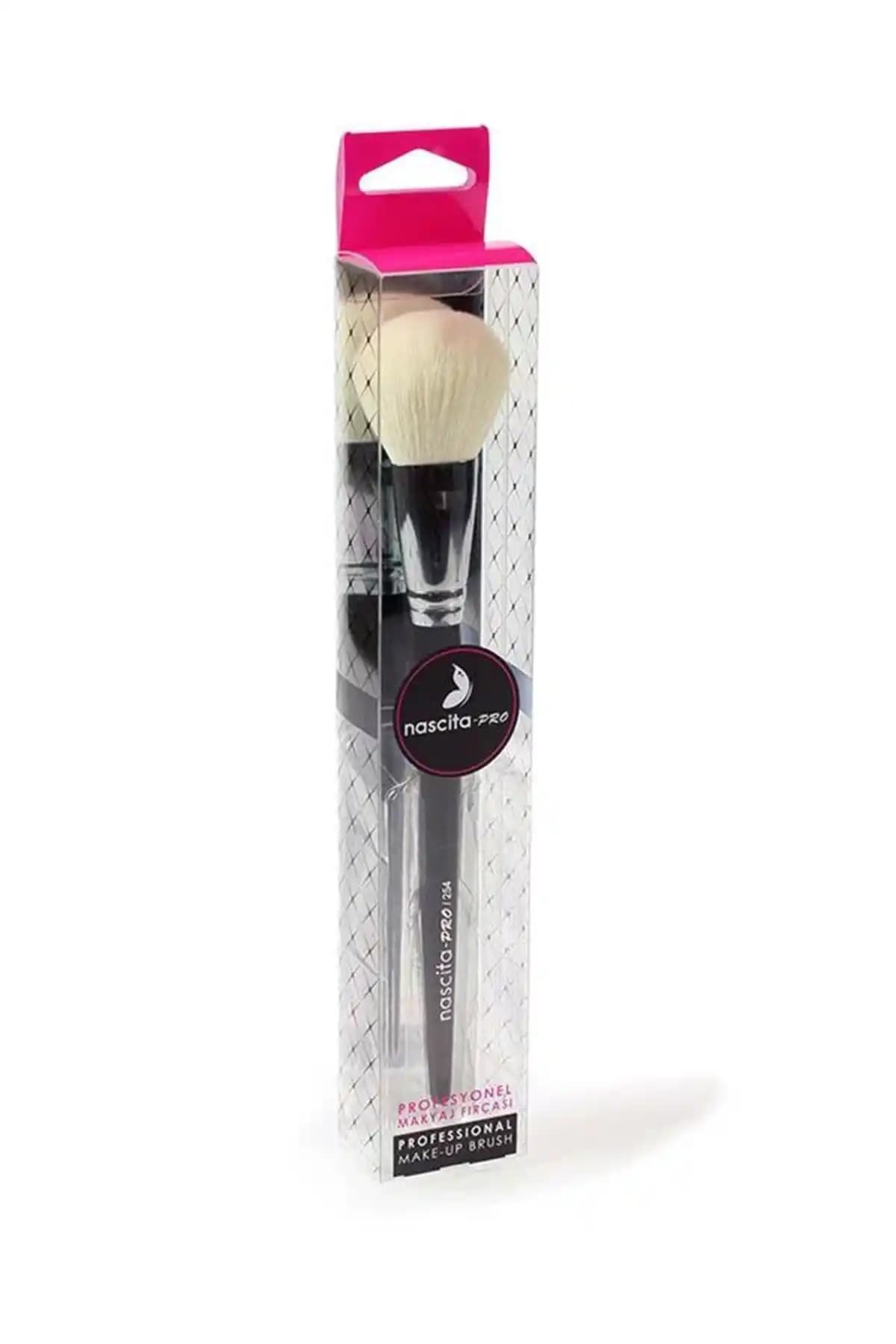 Nascita Pro Yuvarlak Açılı Allık Fırçası - 254, Profesyonel ve Doğal Makyaj İçin Uygun