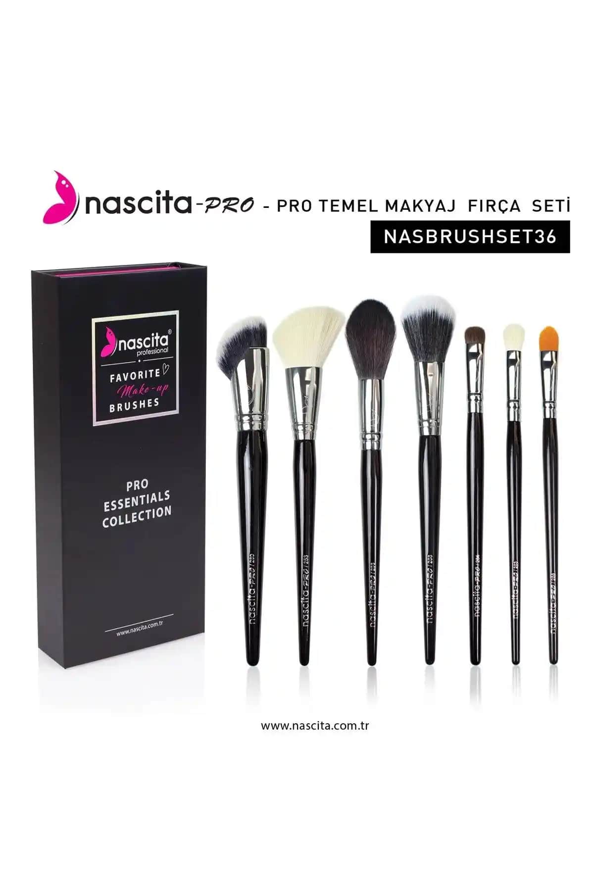 Nascita Shpy Essentials Collection Fırça Seti ile Profesyonel ve Kullanıcı Dostu Makyaj Deneyimi