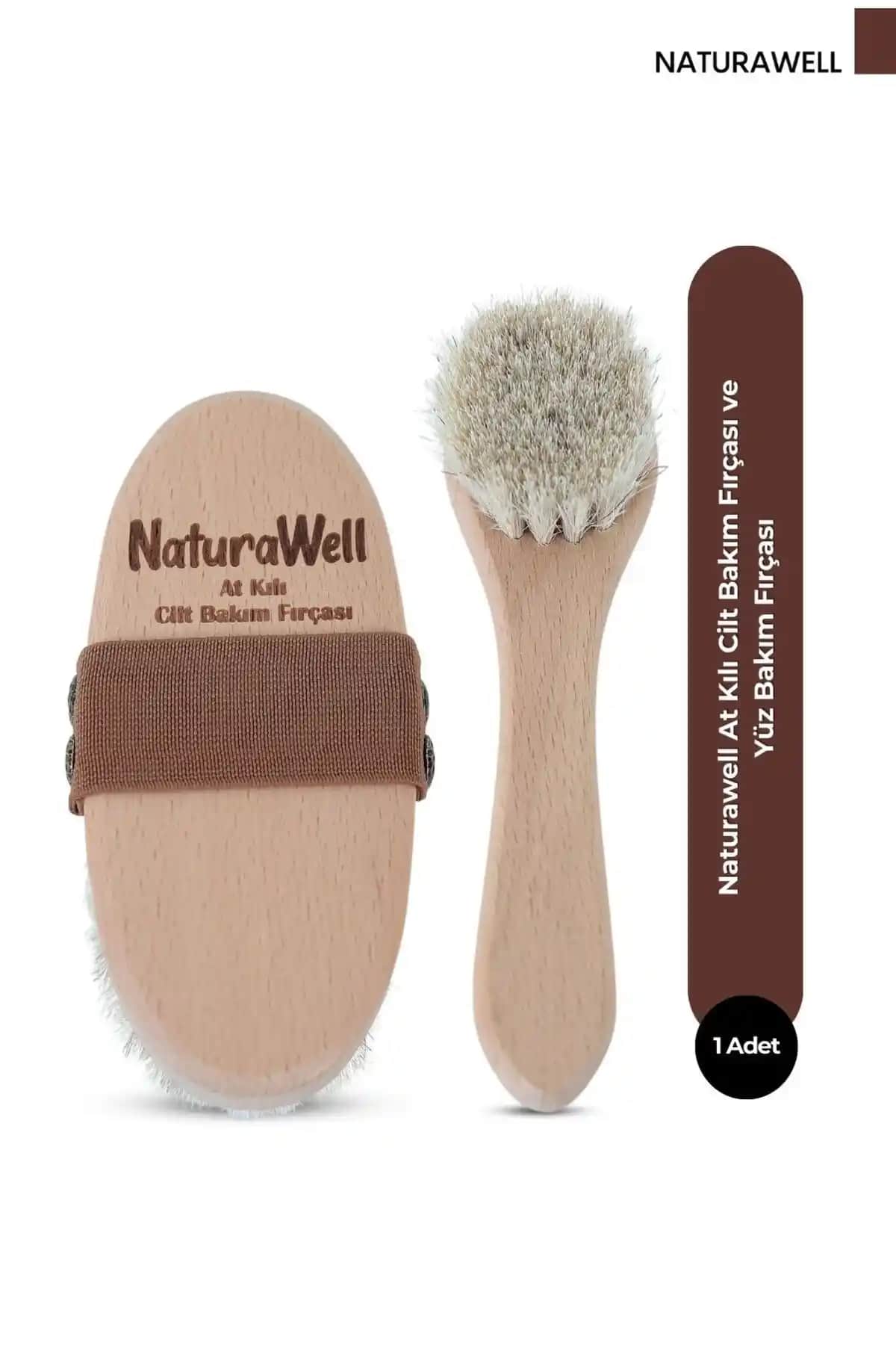 Naturawell %100 Doğal At Kılı Fırçası ile Cilt Bakımında Doğal Güç ve Etkili Sonuçlar