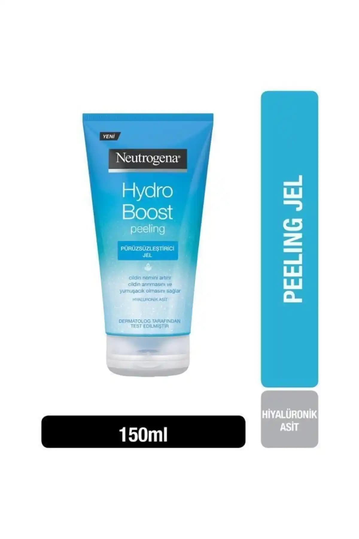 Neutrogena Hydro Boost Pürüzsüzleştirici Peeling Jel ile Cilt Yenileme ve Temizlik