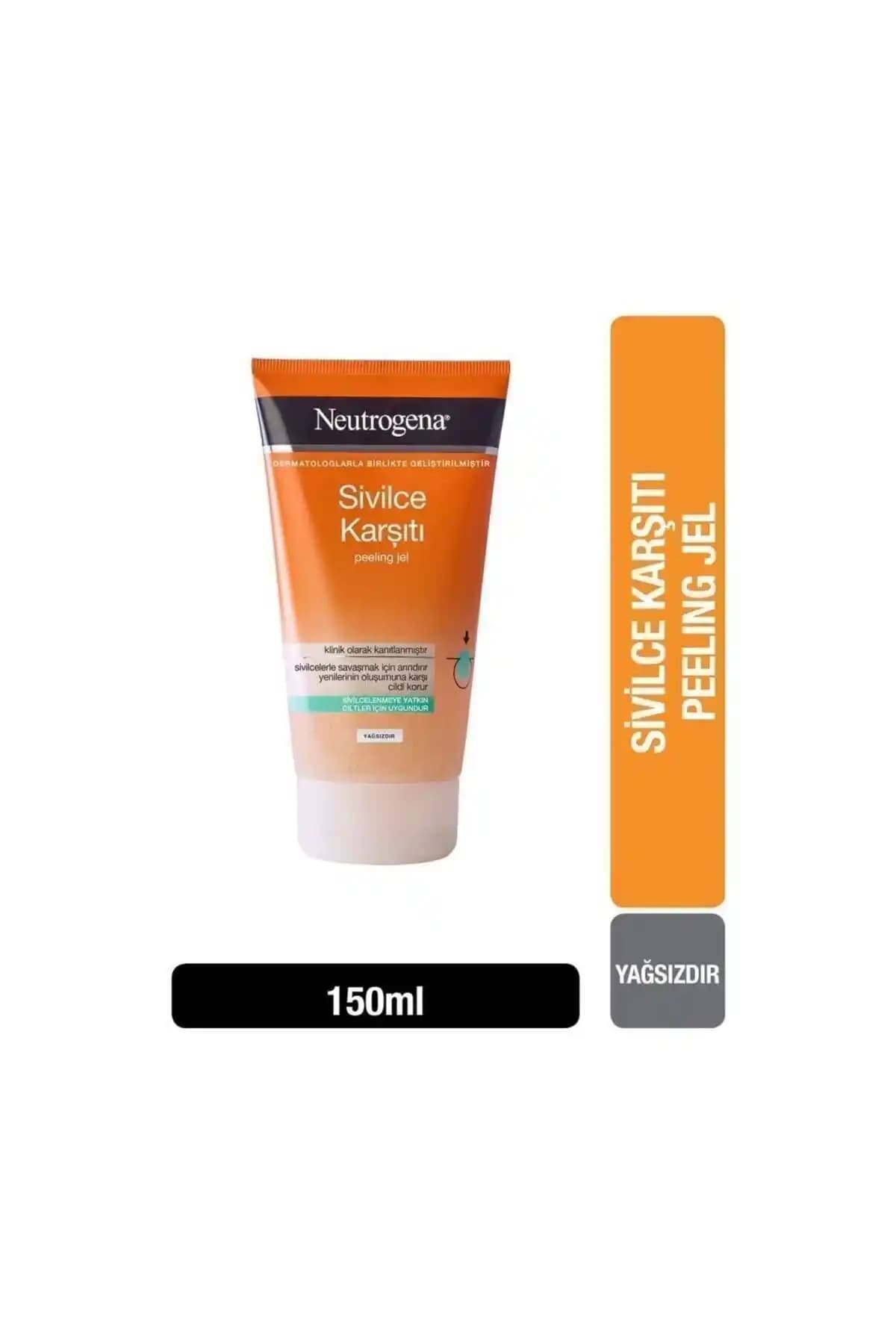 Neutrogena Sivilce Karşıtı Peeling Jel: Akne ve Yağlı Ciltler İçin Etkili Temizlik Çözümü