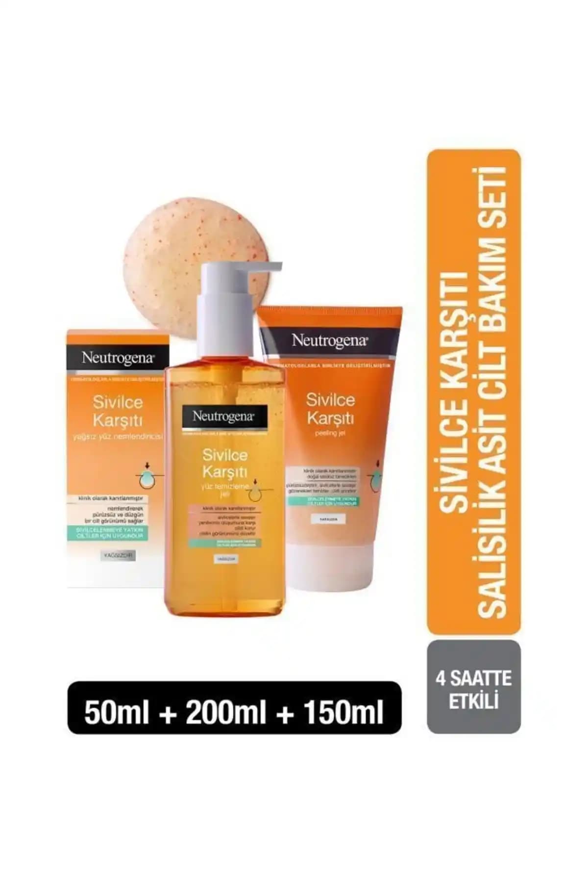 Neutrogena Sivilce Karşıtı Salisilik Asit Cilt Bakım Seti: Hassas ve Yağlı Ciltler İçin Etkili Çözüm