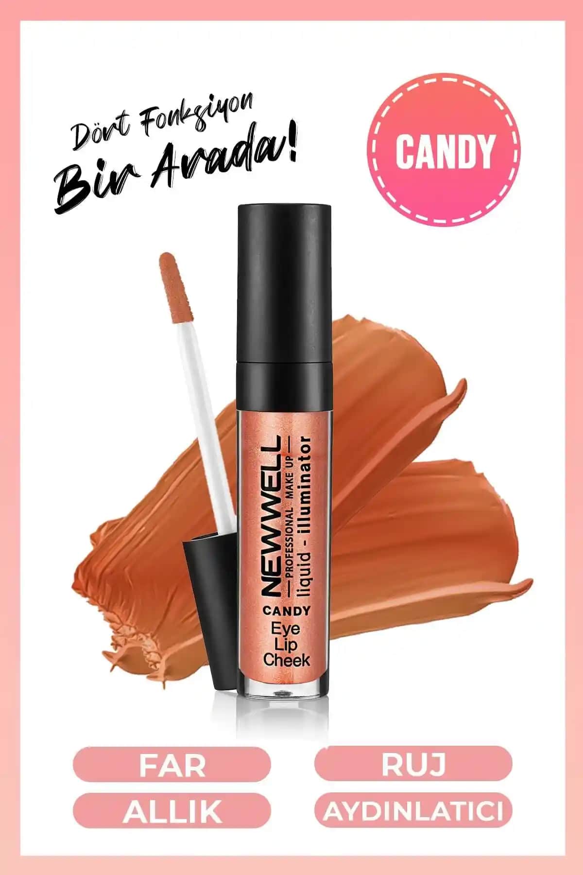New Well Likid Işıltıcı Allık 3 in 1 Candy ve Pink Up karşılaştırması ve kullanım önerileri