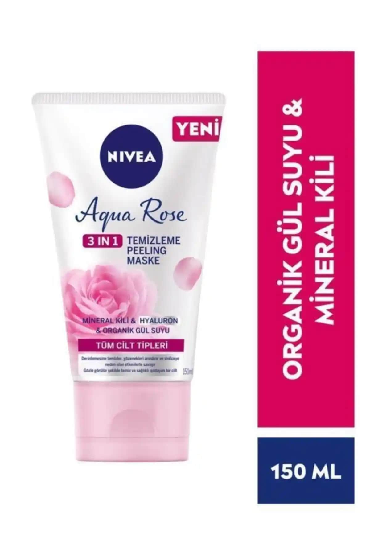 NIVEA Aqua Rose Organik Gül Suyu: Çok Amaçlı Doğal Cilt Bakım Ürünü