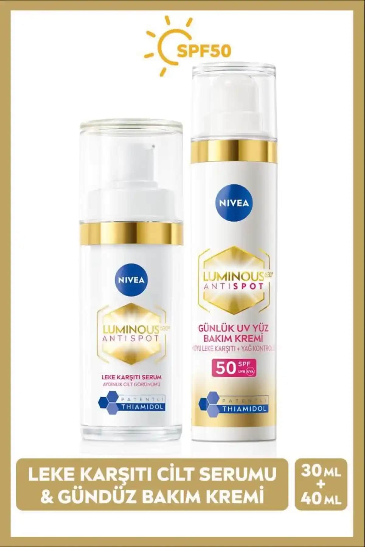 NIVEA Luminous630 Serisi: Leke Karşıtı ve Güneş Koruyucu Çözüm Ürünleri ve Özellikleri