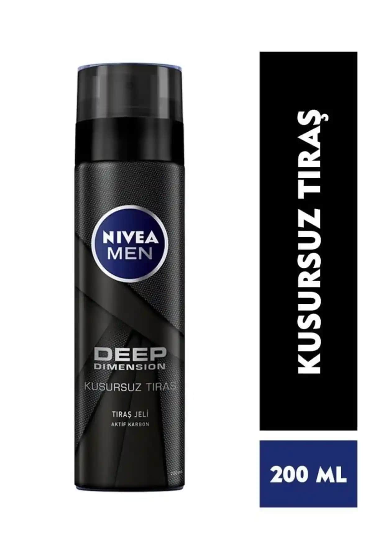 NIVEA Men Erkek Tıraş Jeli Deep Dimension ile Konforlu ve Güvenli Tıraş Deneyimi